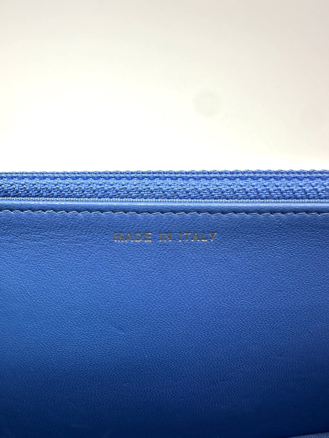 Chanel Trendy CC Blue Quilted Leather Wallet On Chain(27***35) CC2591
