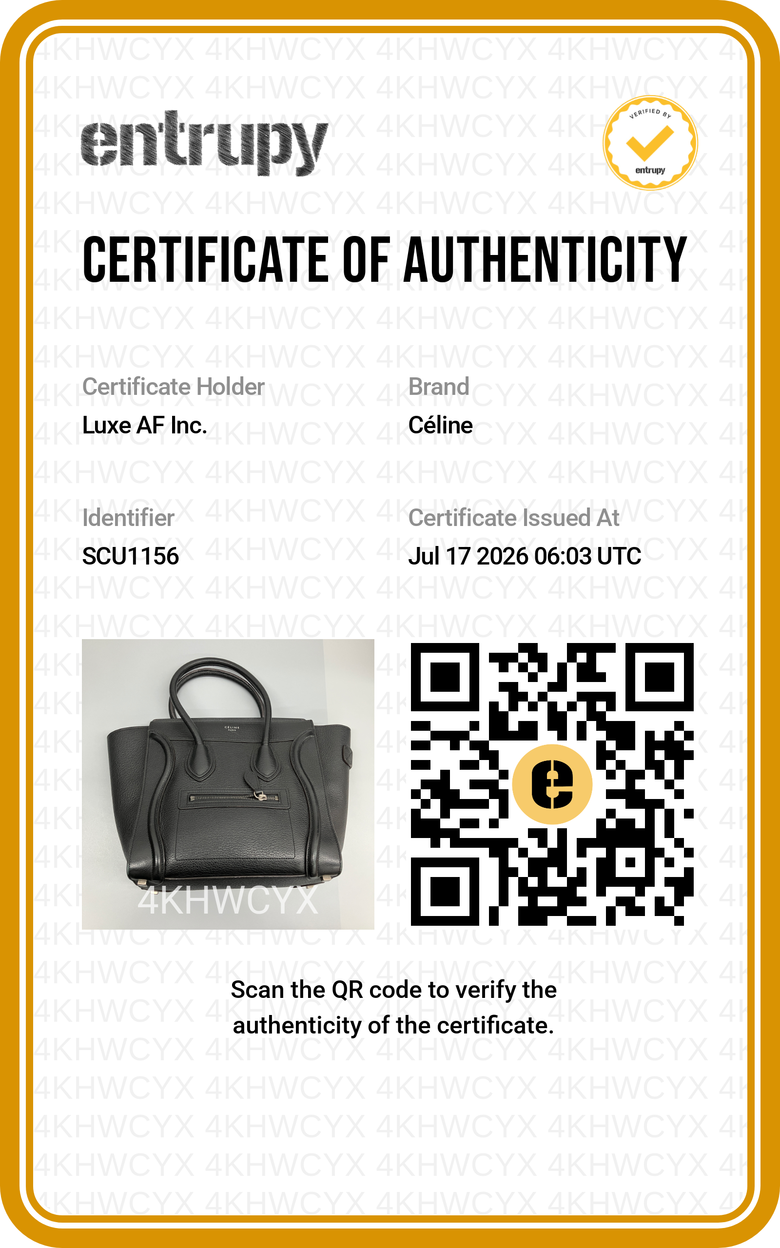 Celine Luggage Black Leather Large Size Handle Bag CE197