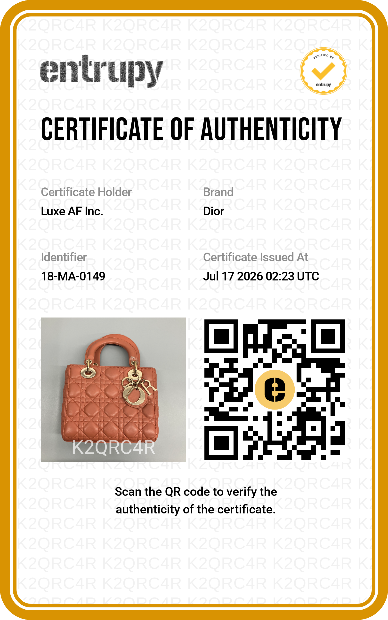 Christian Dior Lady Dior Pink Cannage Leather Handle Bag DR938
