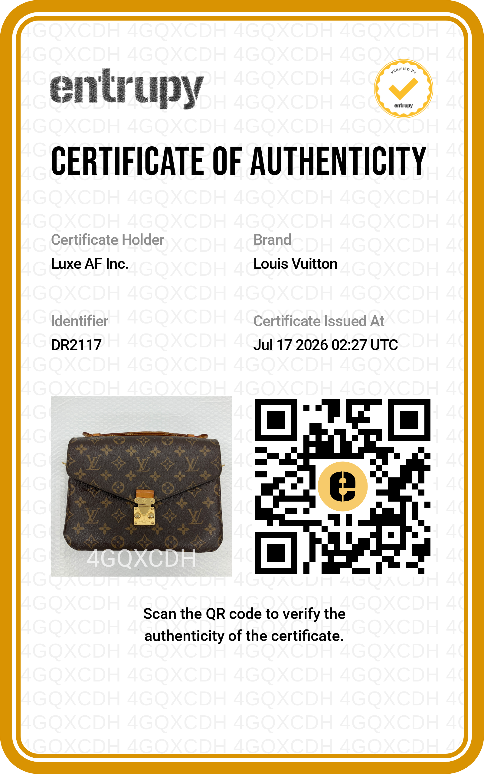 Louis Vuitton Monogram Canvas Pochette Metis LV3355