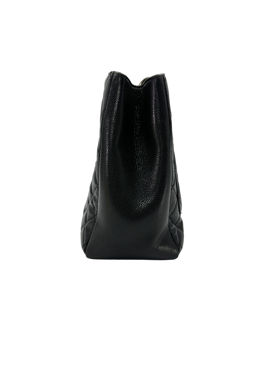Chanel GST Black Quilted Leather Tote Handle Bag(17***56) CC2592