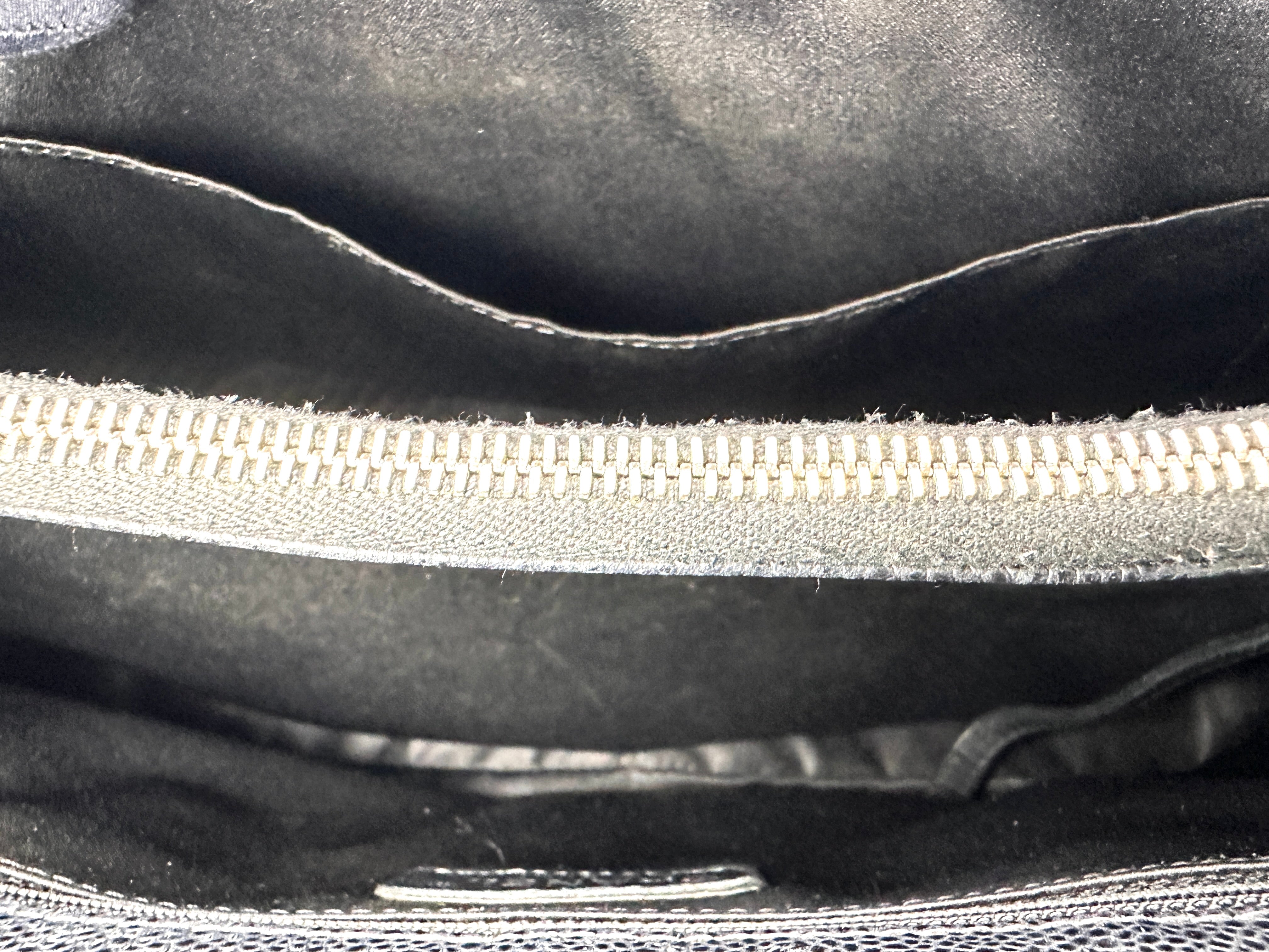 Chanel GST Black Quilted Leather Tote Handle Bag(17***56) CC2592