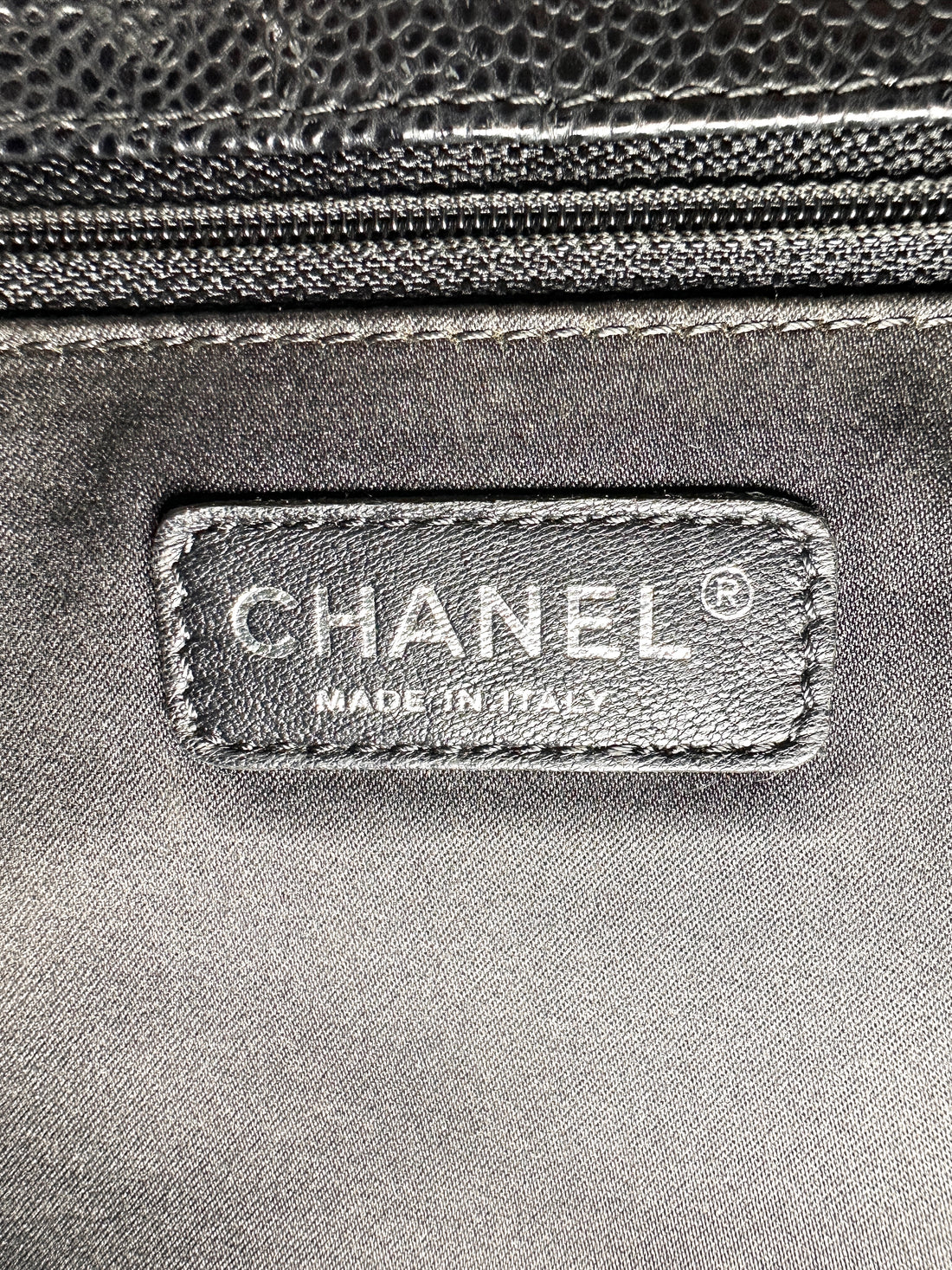 Chanel GST Black Quilted Leather Tote Handle Bag(17***56) CC2592