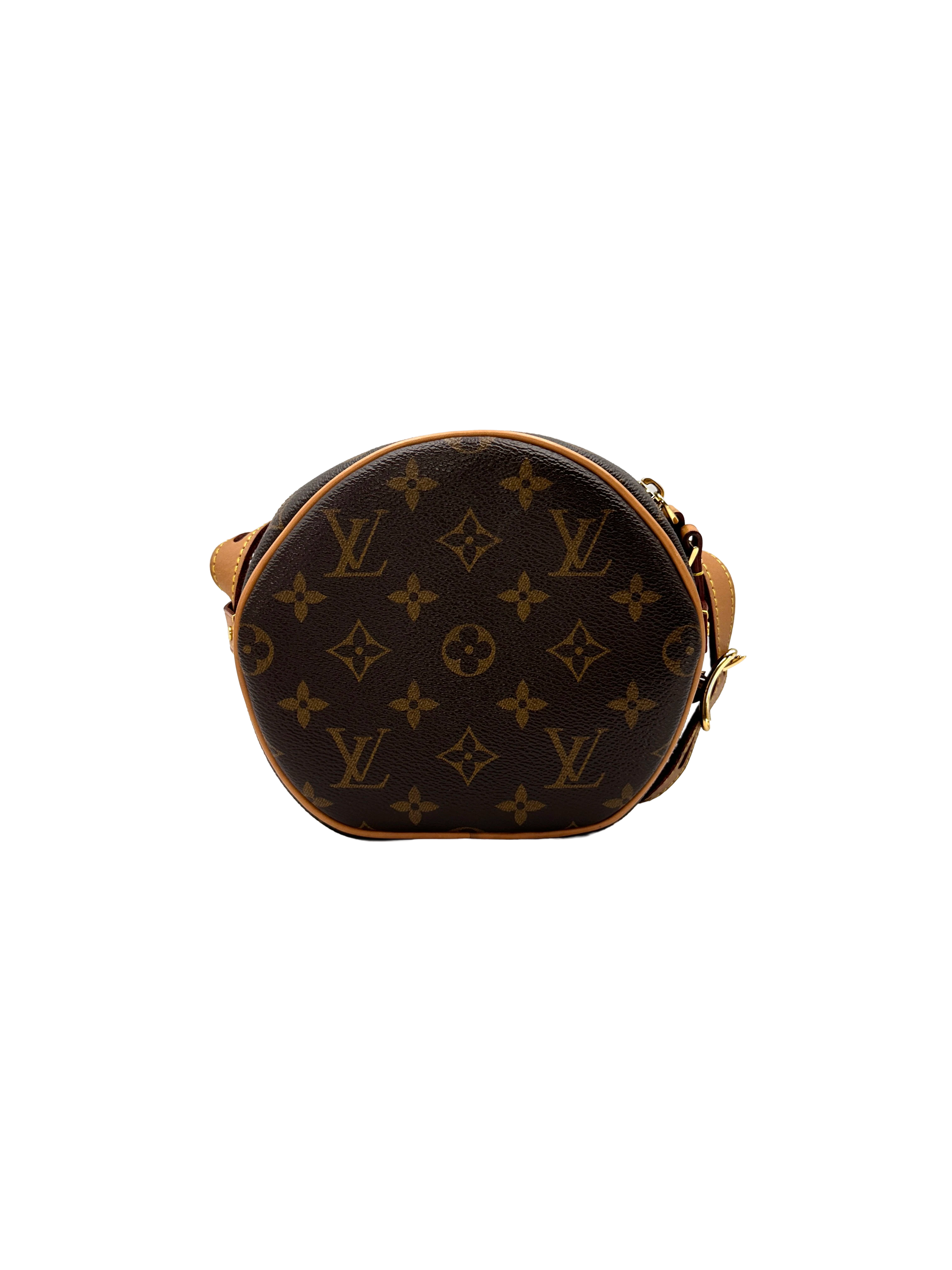 Louis Vuitton Monogram Canvas Boite Chapeau Souple Round Bag LV3371