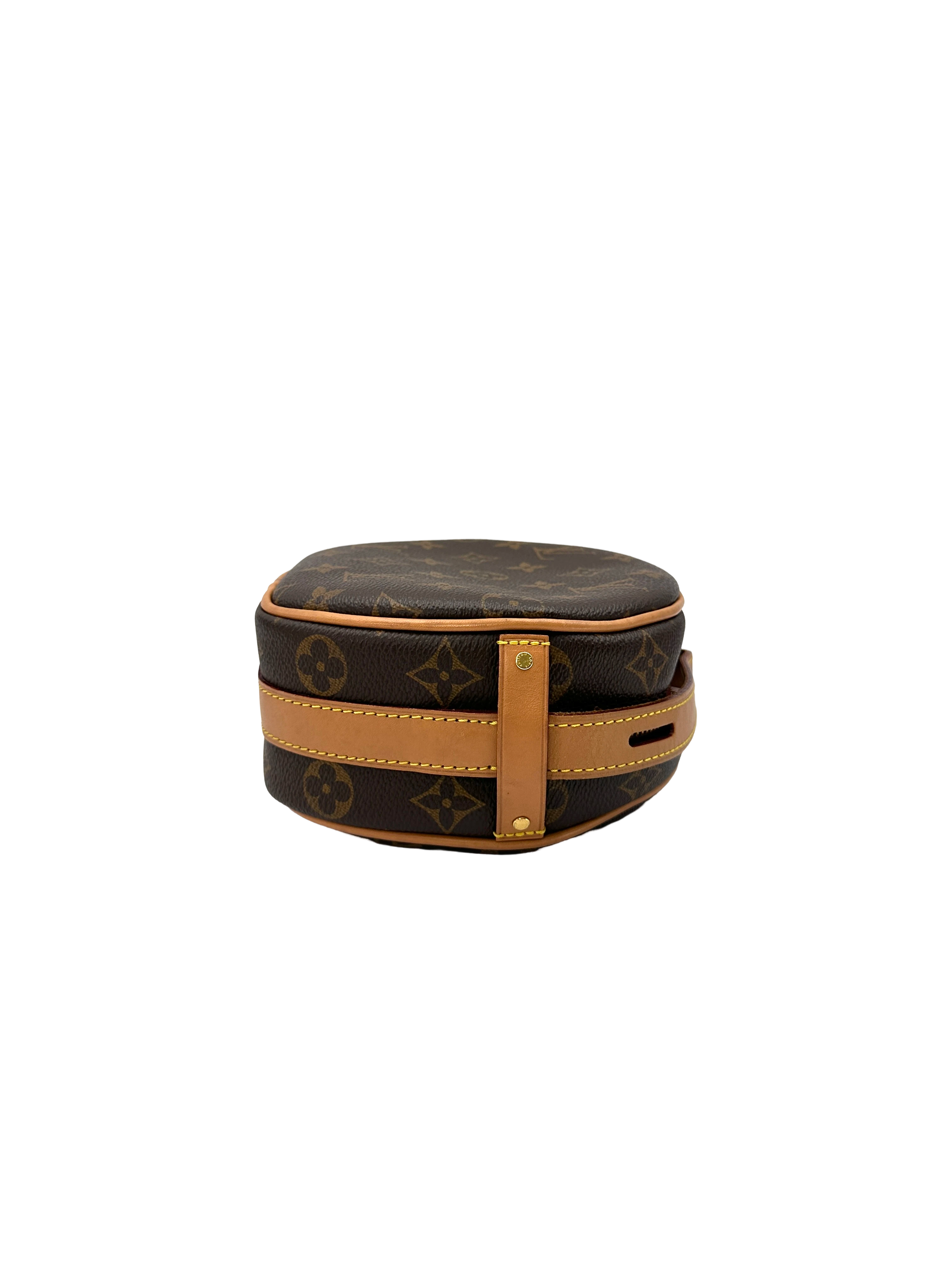 Louis Vuitton Monogram Canvas Boite Chapeau Souple Round Bag LV3371