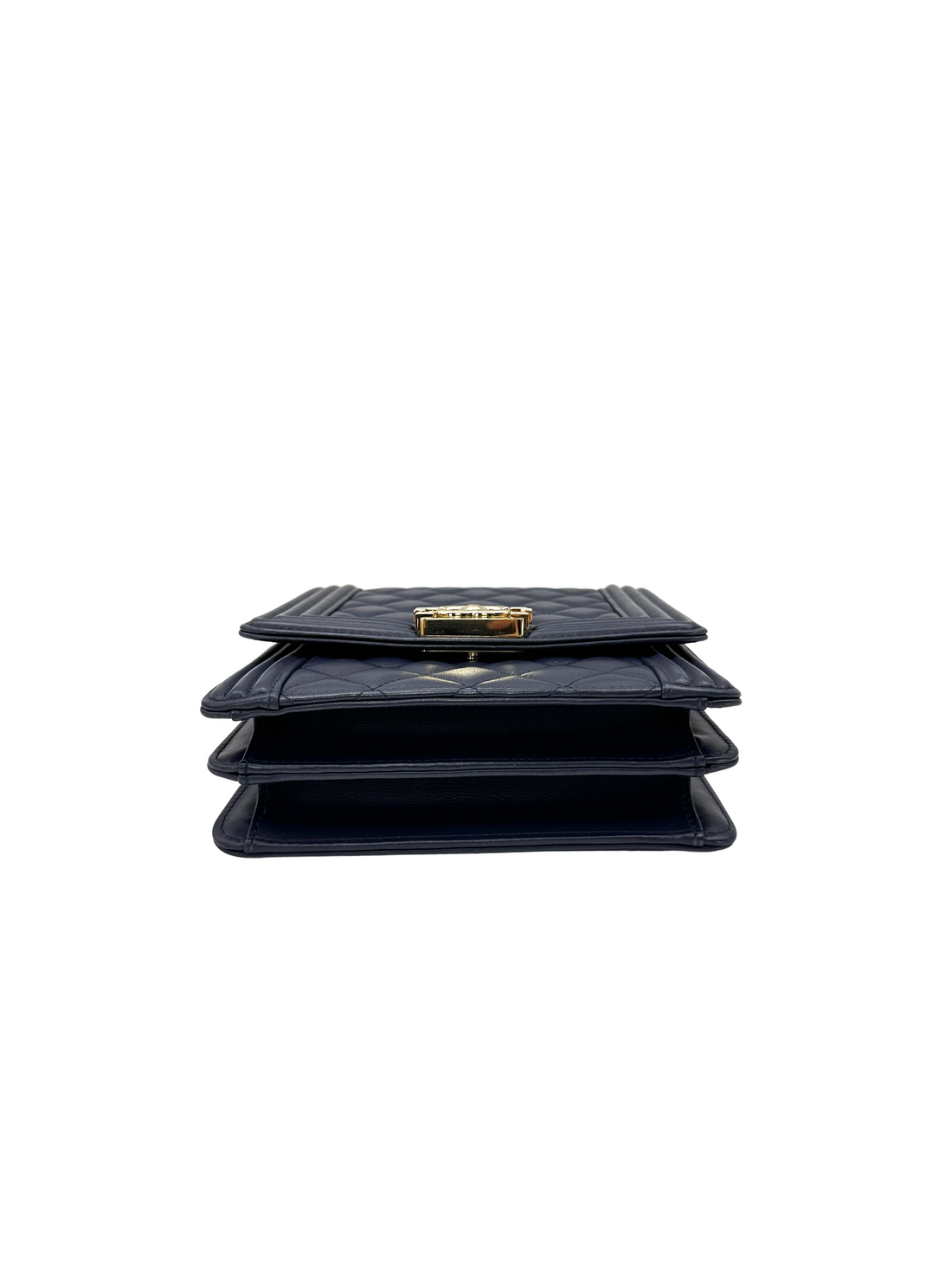 Chanel North South LeBoy Black Quilted Leather Shoulder Bag(27***18) CC2594