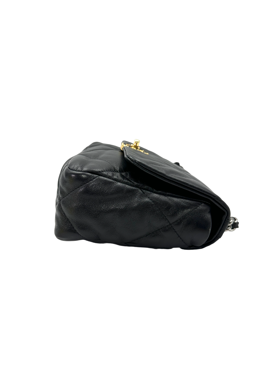 Chanel 19Bag Black Quilted Leather Shoulder Bag(30***30) CC2600