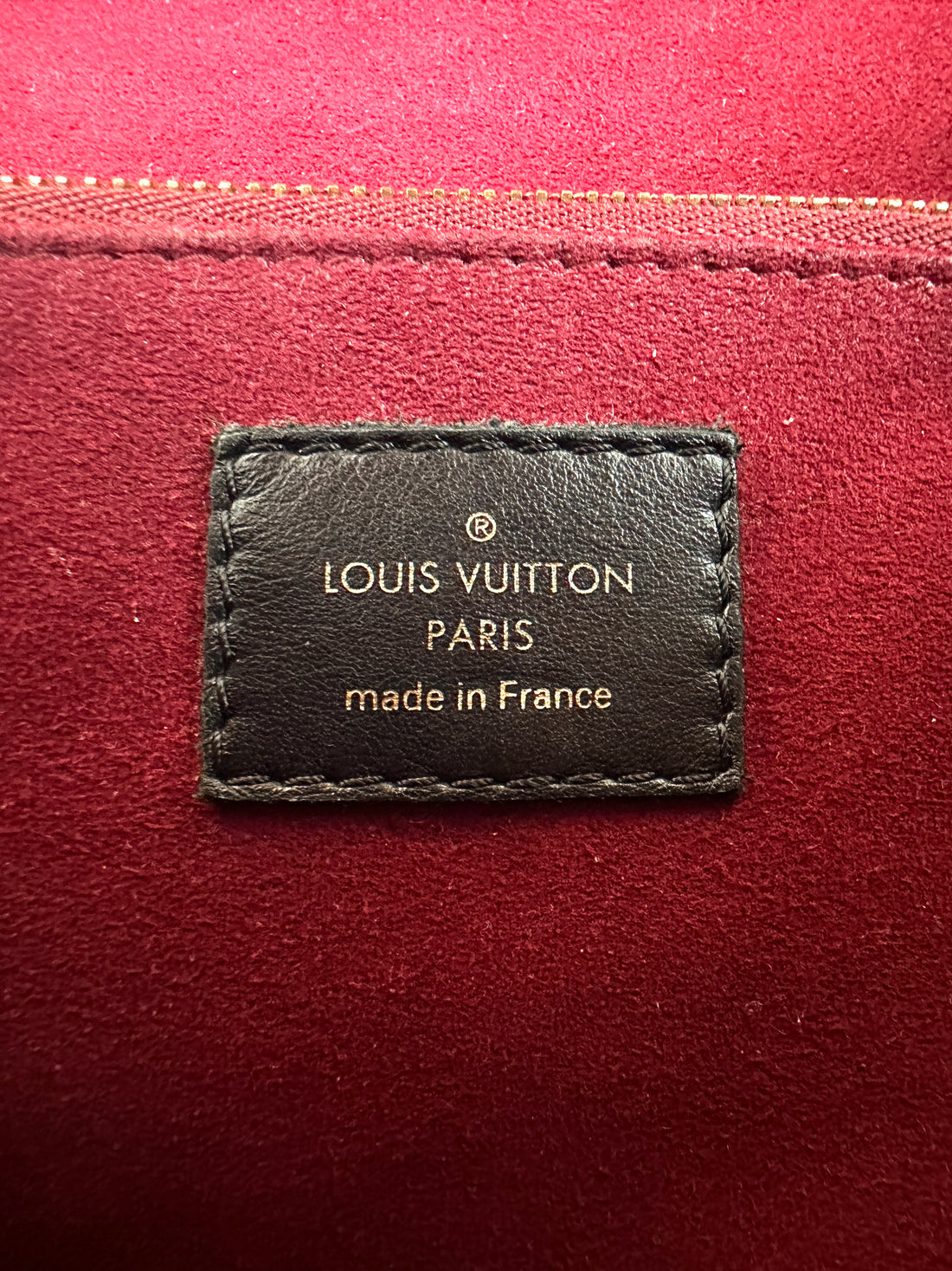 Louis Vuitton Passy Monogram Canvas Chain Shoulder Bag LV3370
