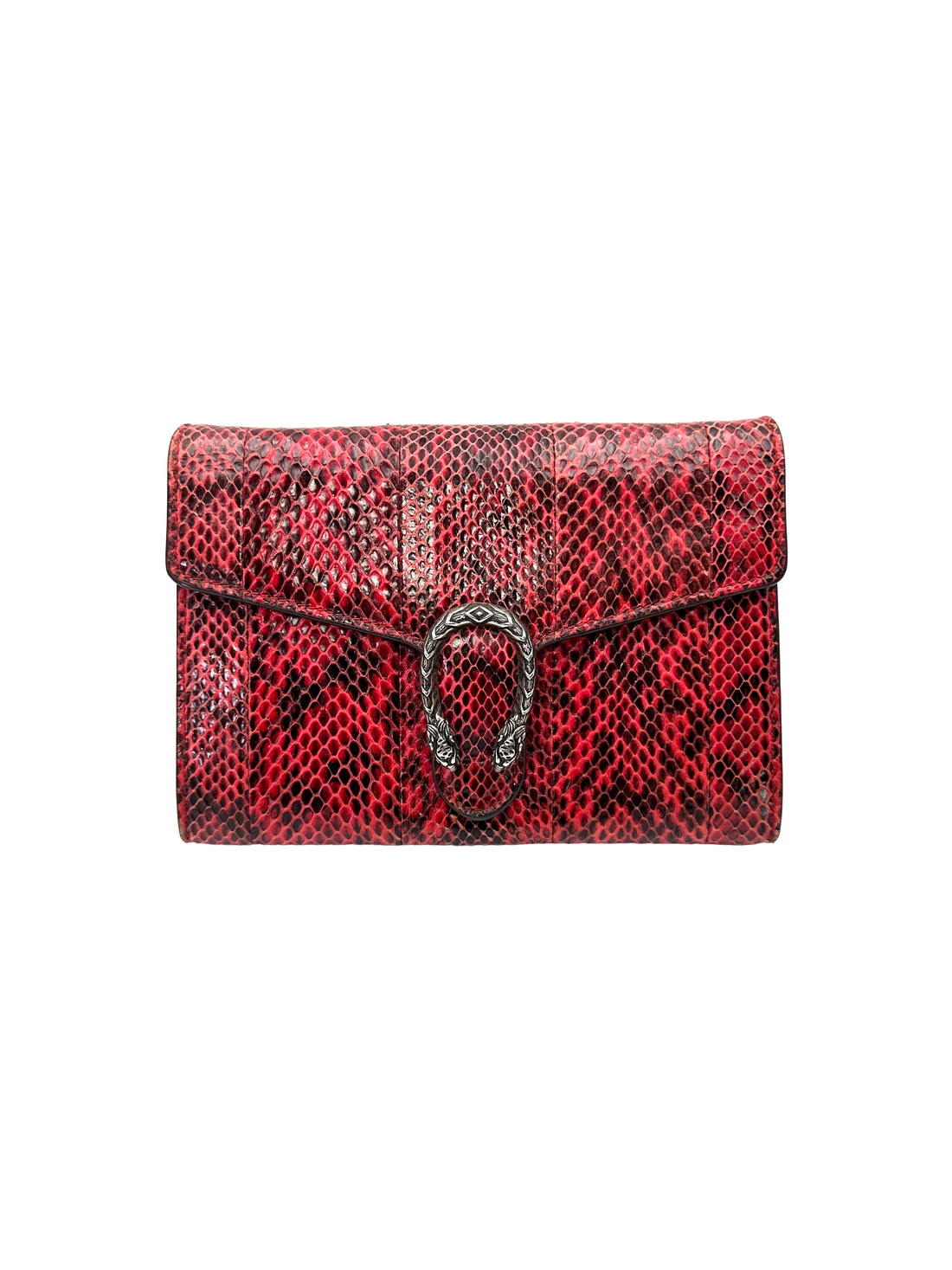 Gucci Dionysus Red Python Leather Mini Shoulder Bag GG1390