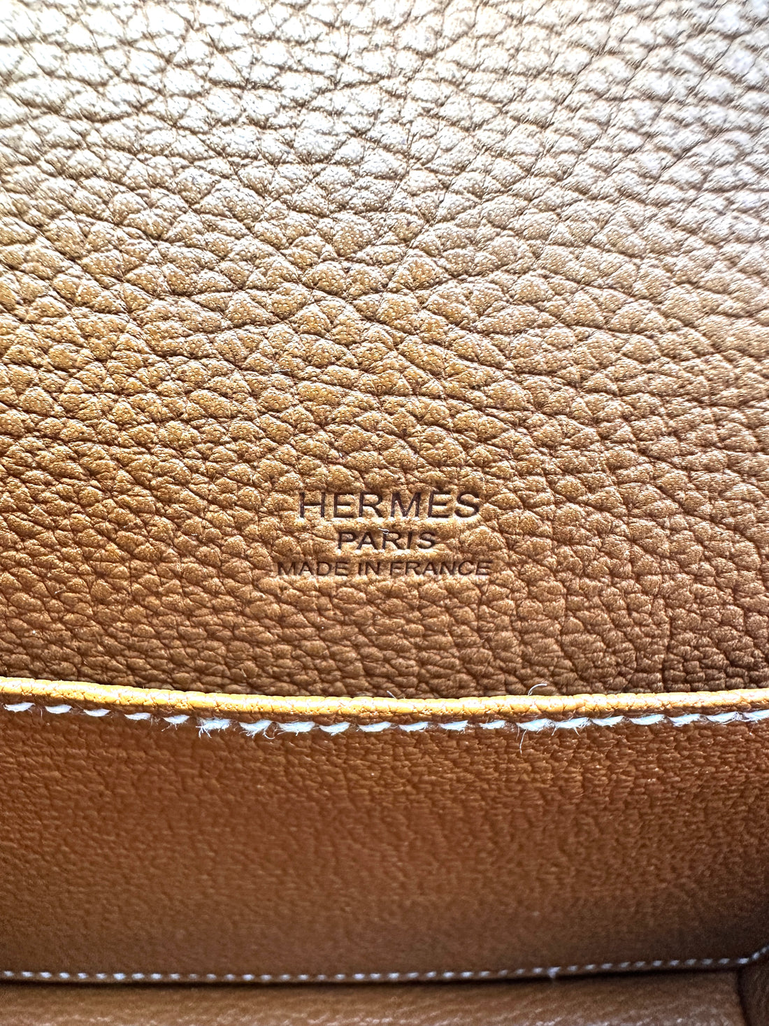 Hermes Roulis Brown Leather Shoulder Bag HR190