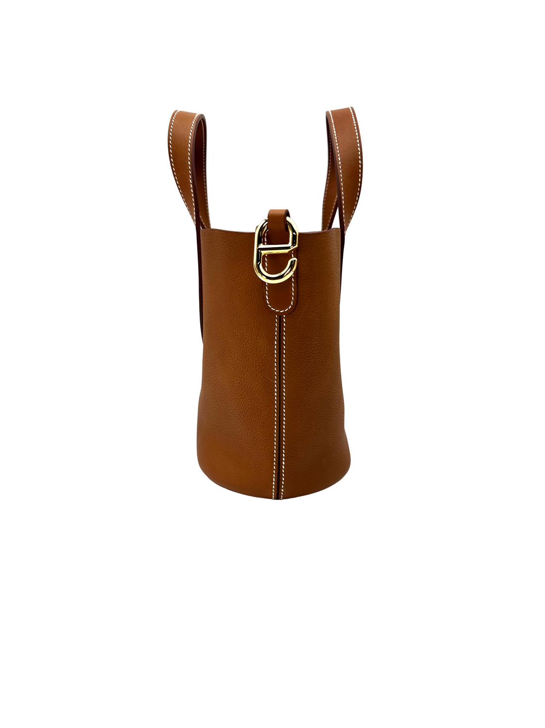 Hermes In The Loop Brown Leather Handle Bag HR191