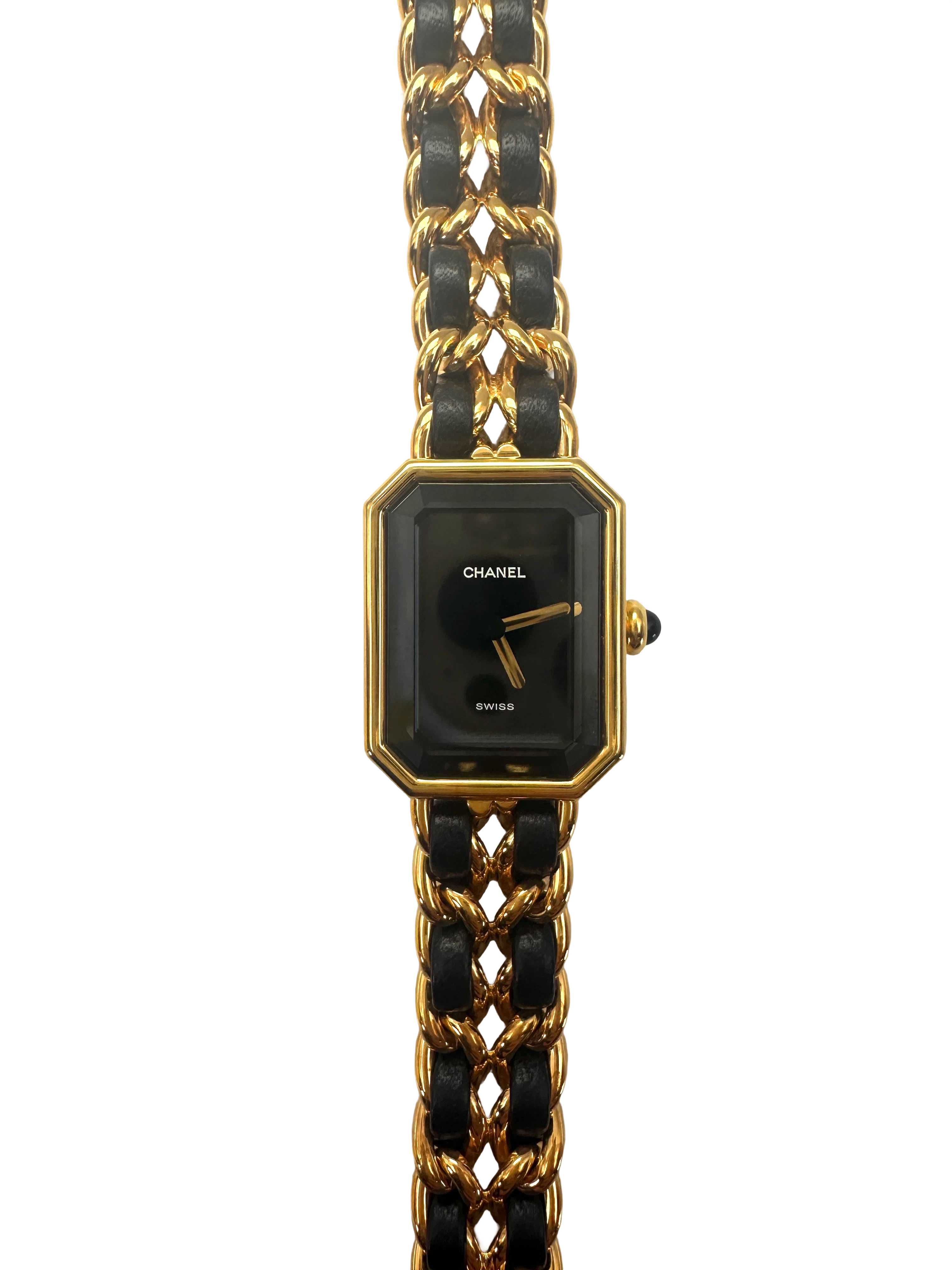 Chanel Premiere Black/Gold Watch CC2598