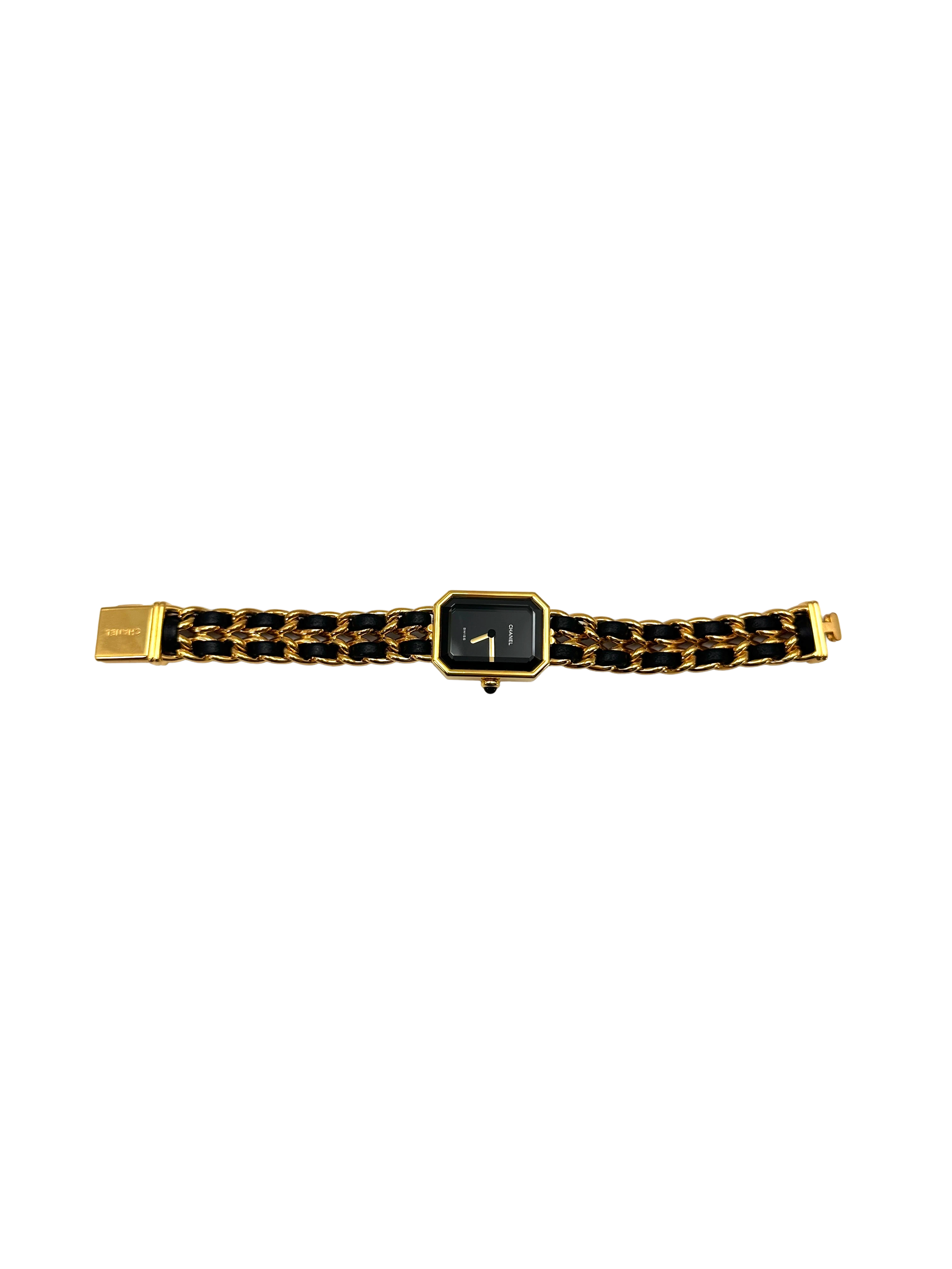 Chanel Premiere Black/Gold Watch CC2598