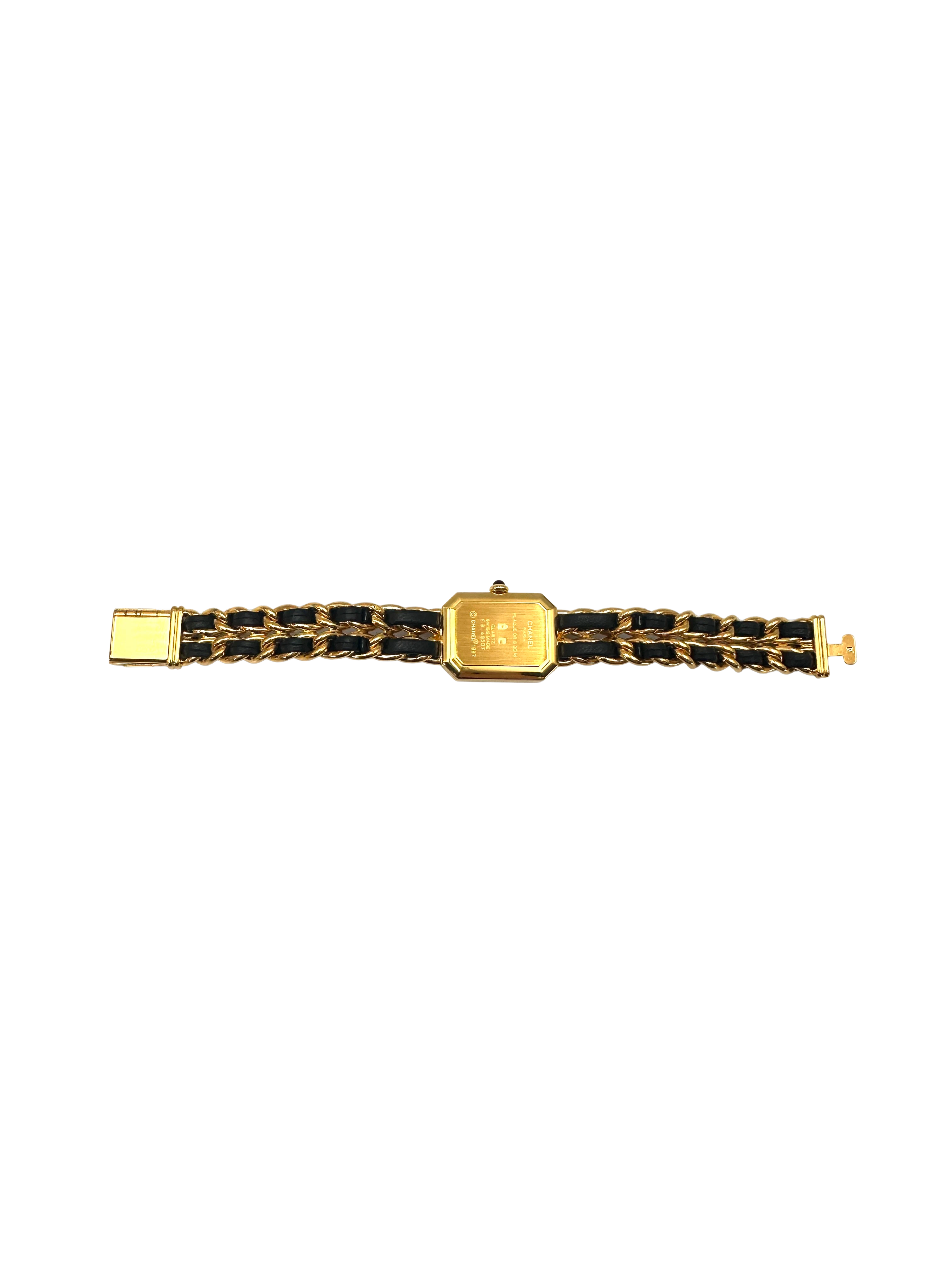 Chanel Premiere Black/Gold Watch CC2598