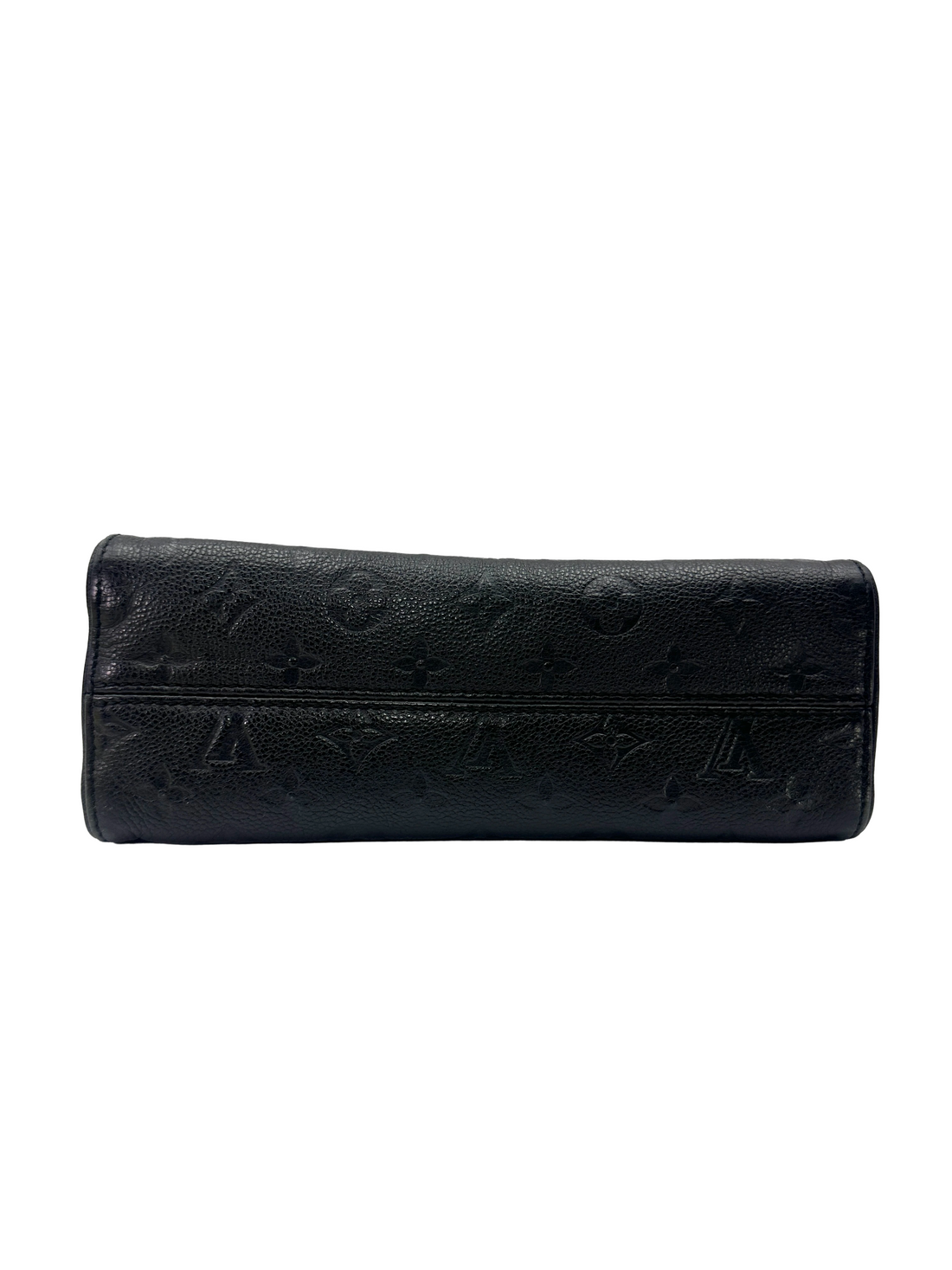 Louis Vuitton Saint Sulpice MM Black Monogram Empreinte Leather Shoulder Bag LV3375