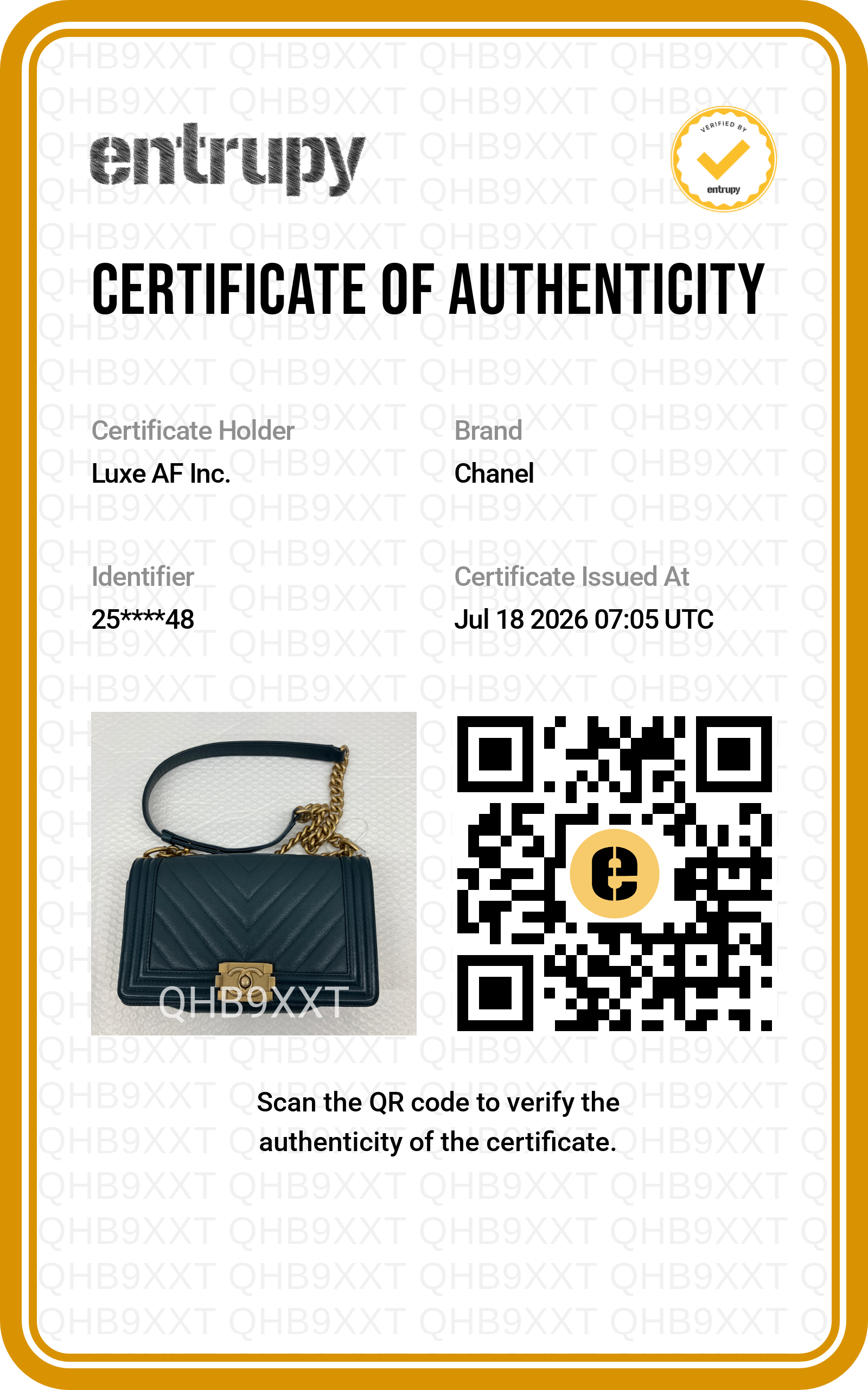 Chanel LeBoy Navy Quilted Leather Flap Bag With Gold Buckle(25***48) CC2617