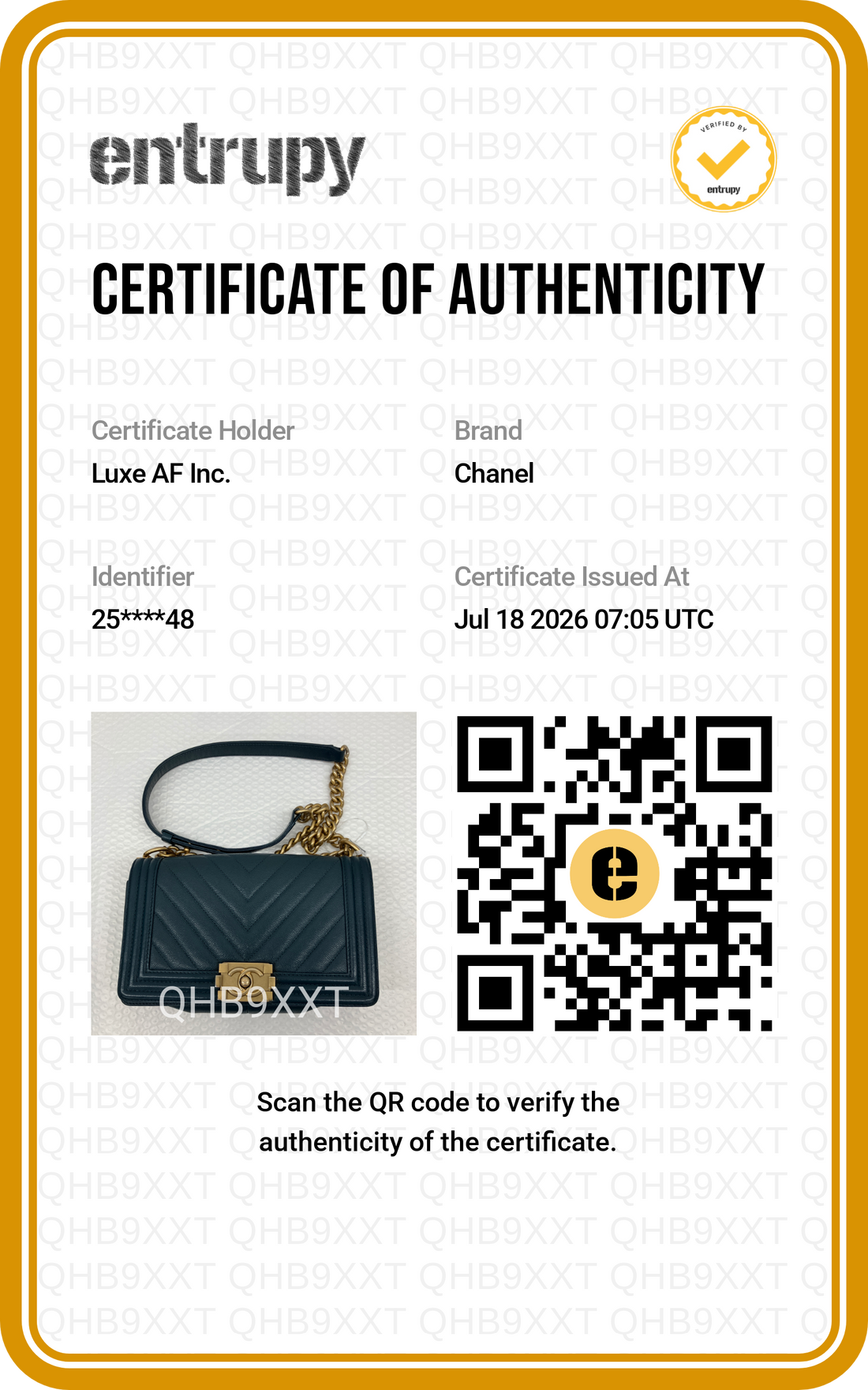 Chanel LeBoy Navy Quilted Leather Flap Bag With Gold Buckle(25***48) CC2617