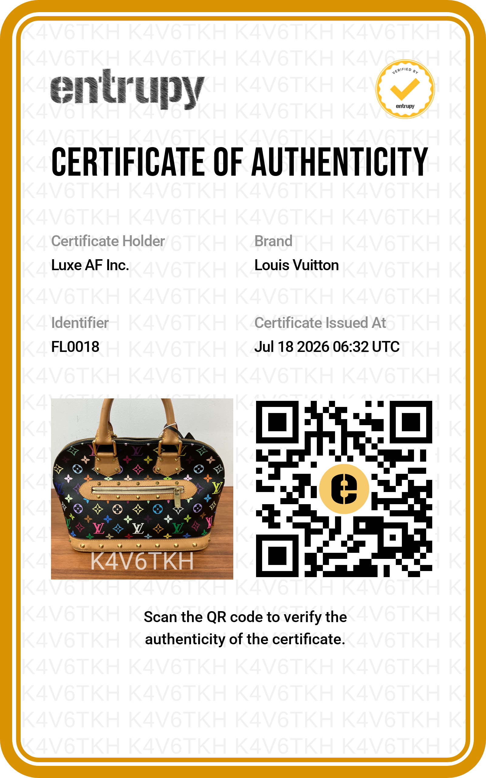Louis Vuitton Alma Black Monogram Canvas Handle Bag LV3404
