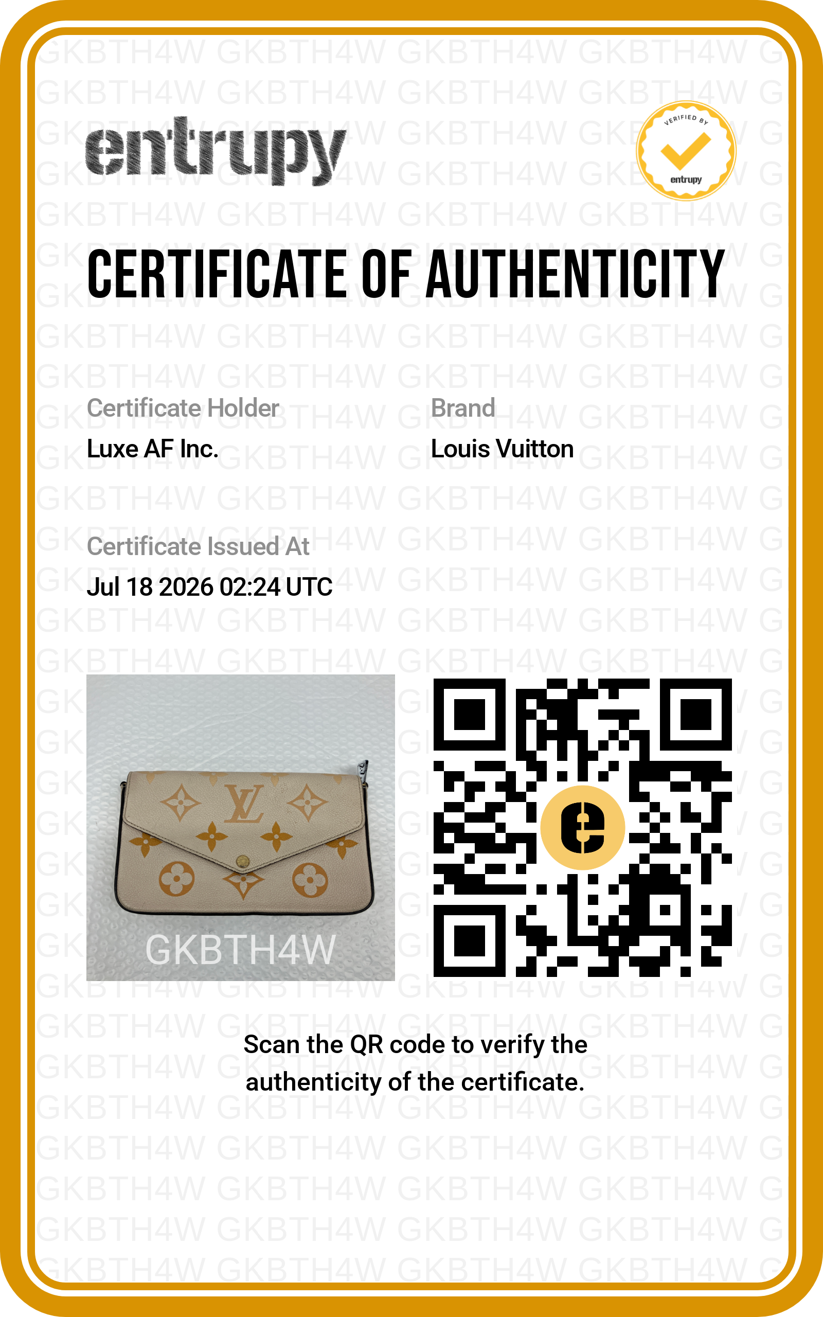 Louis Vuitton White/Yellow Bicolor Leather Pochette Felicie IRIS282