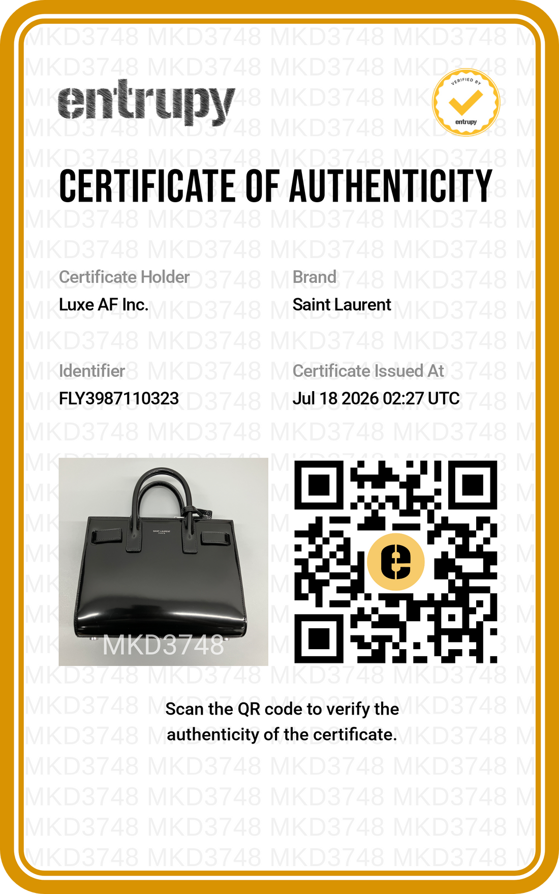 Saint Laurent Sac de Jour Black Leather Mini Handle Bag SL309