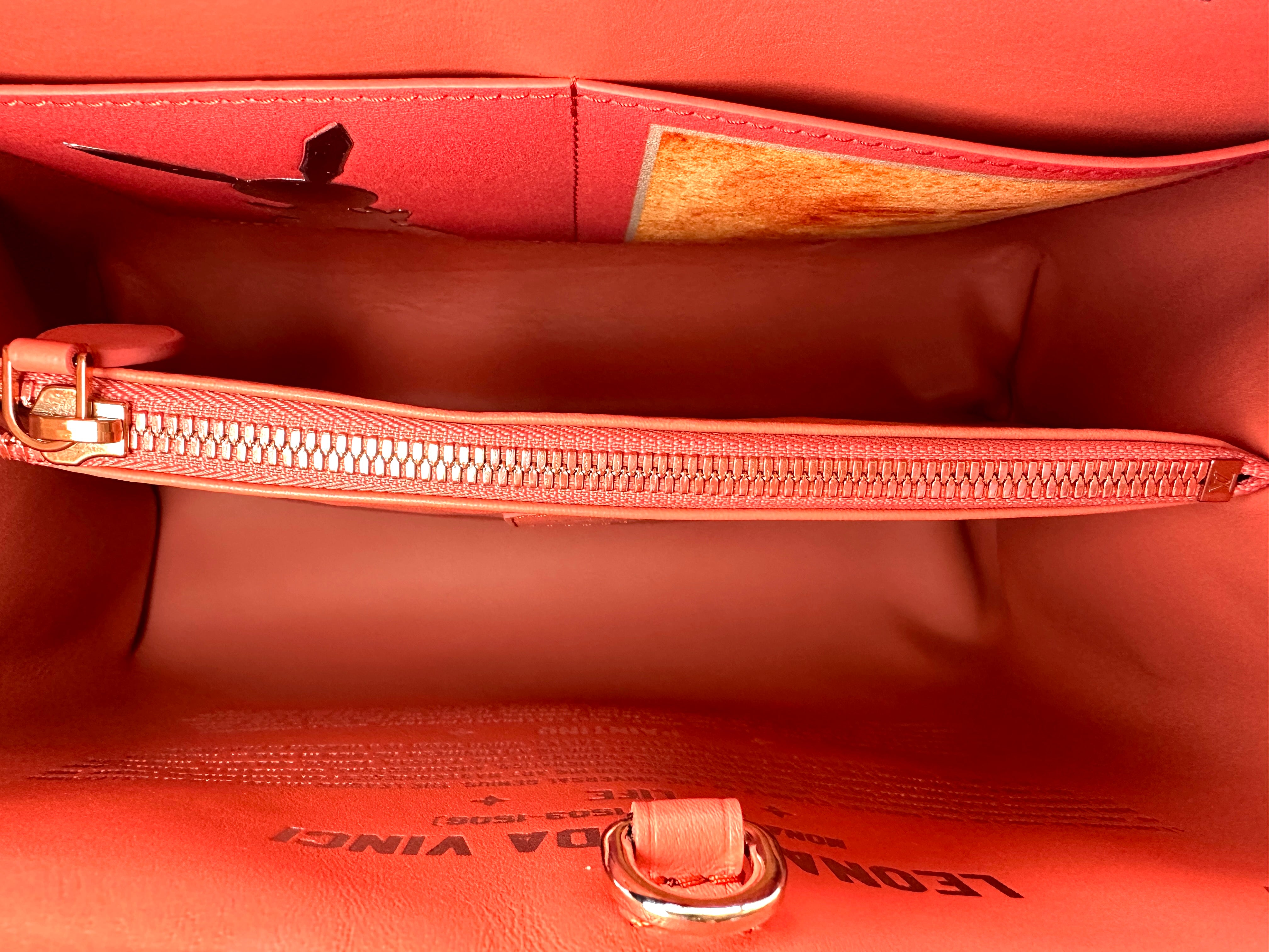 Louis Vuitton x Jeff Koons Masters Collection Da Vinci Mona Lisa Montaigne MM Bag LV3380
