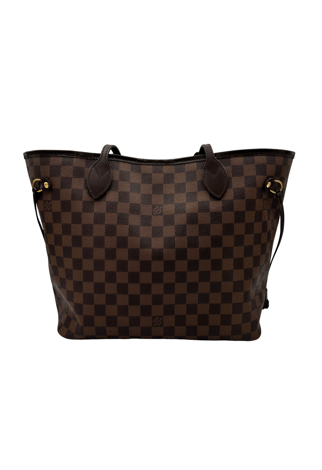Louis Vuitton Neverfull Damier Ebene Handle Bag IRIS279