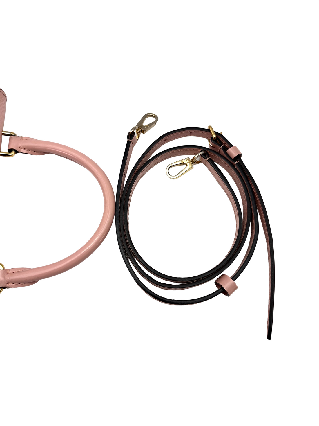 Louis Vuitton Locky Pink Epi Leather Handle Bag LV3381