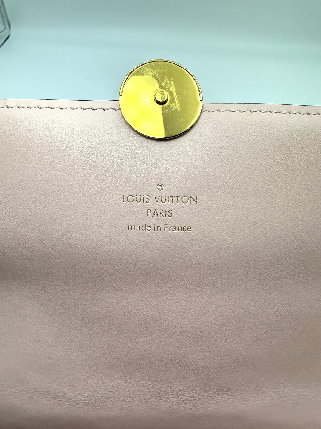 Louis Vuitton Flore Monogram Canvas & Pink Leather Wallet On Chain LV3383