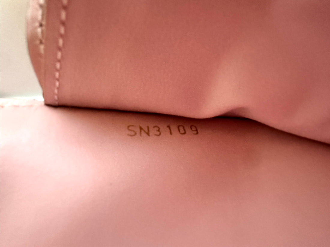 Louis Vuitton Flore Monogram Canvas & Pink Leather Wallet On Chain LV3383
