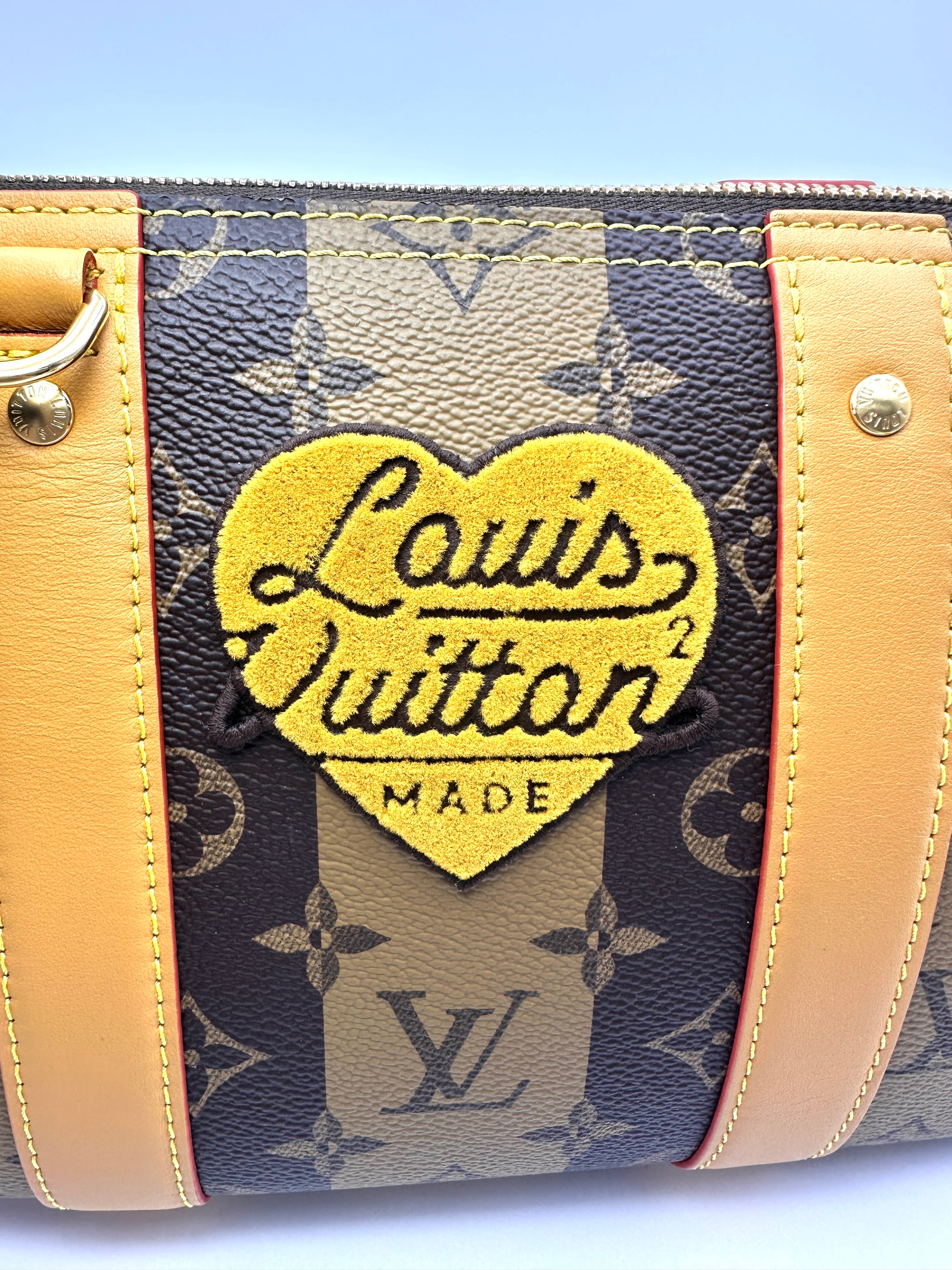Louis Vuitton x NIGO City Keepall Monogram Reverse Handle Bag LV3388