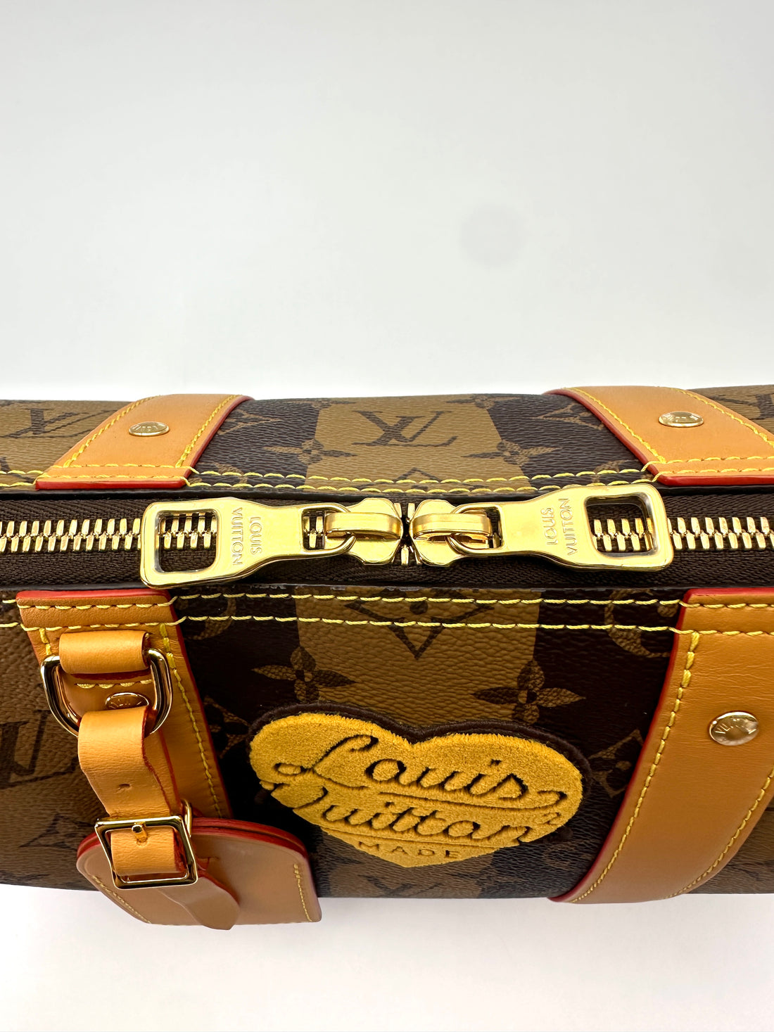 Louis Vuitton x NIGO City Keepall Monogram Reverse Handle Bag LV3388