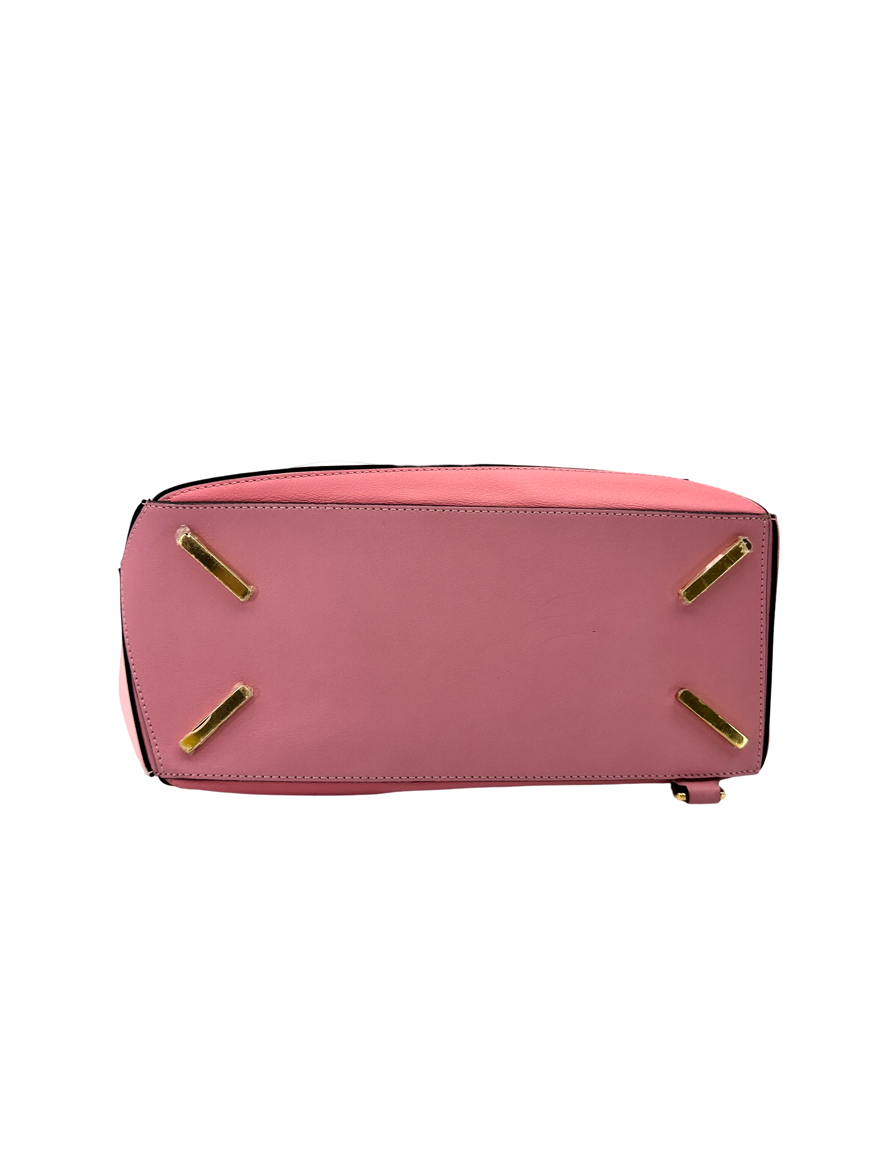 Loewe Puzzle Pink Leather Medium Size Shoulder Bag LW101