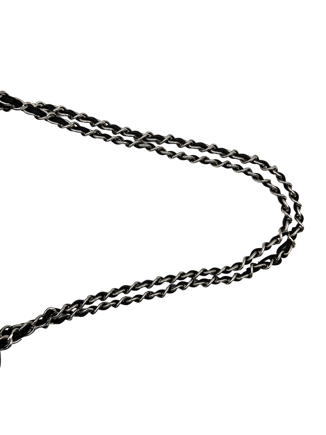 Chanel Classic Flap Black Quilted Leather Shoulder Bag With Silver Buckle(16***97) CC2609