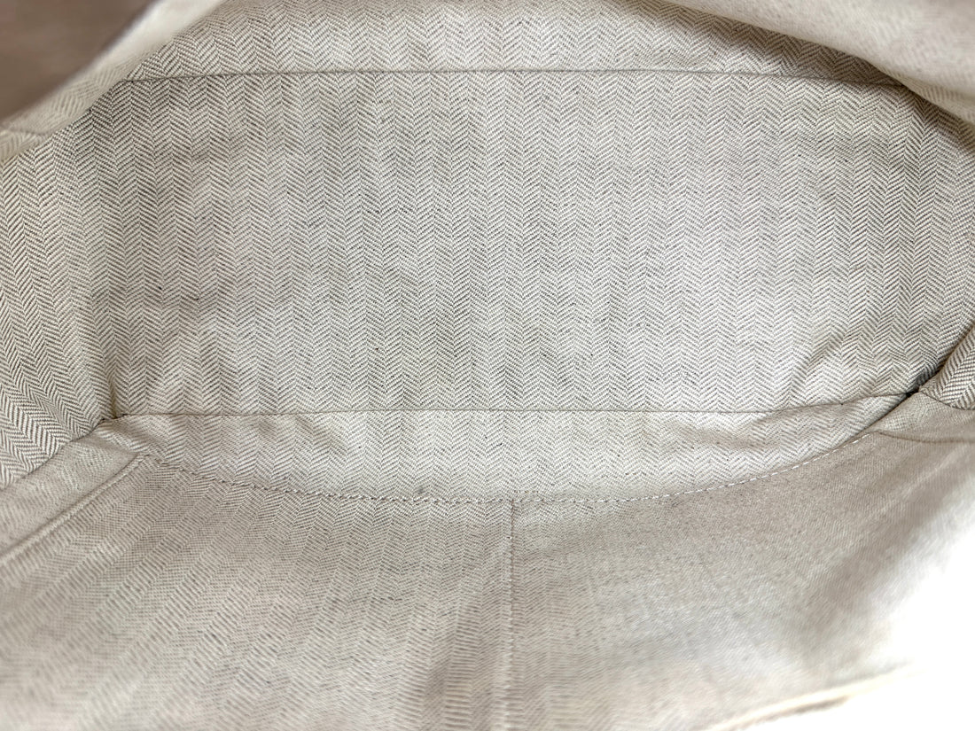 Loewe Puzzle Beige Leather Shoulder Bag LW102