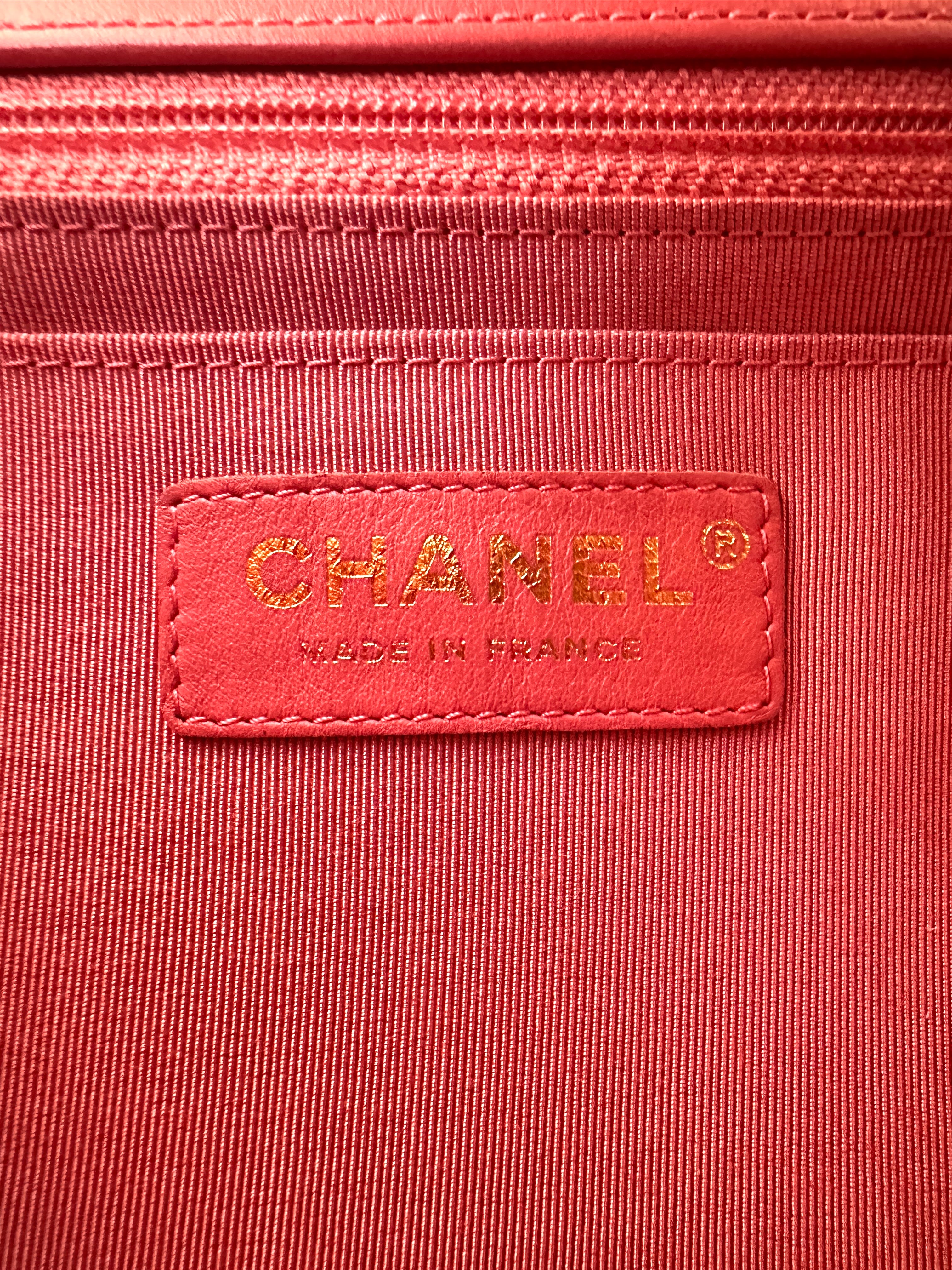 Chanel Classic Flap Pink Chervon Quilted Leather Mini Shoulder Bag(28***39) CC2613