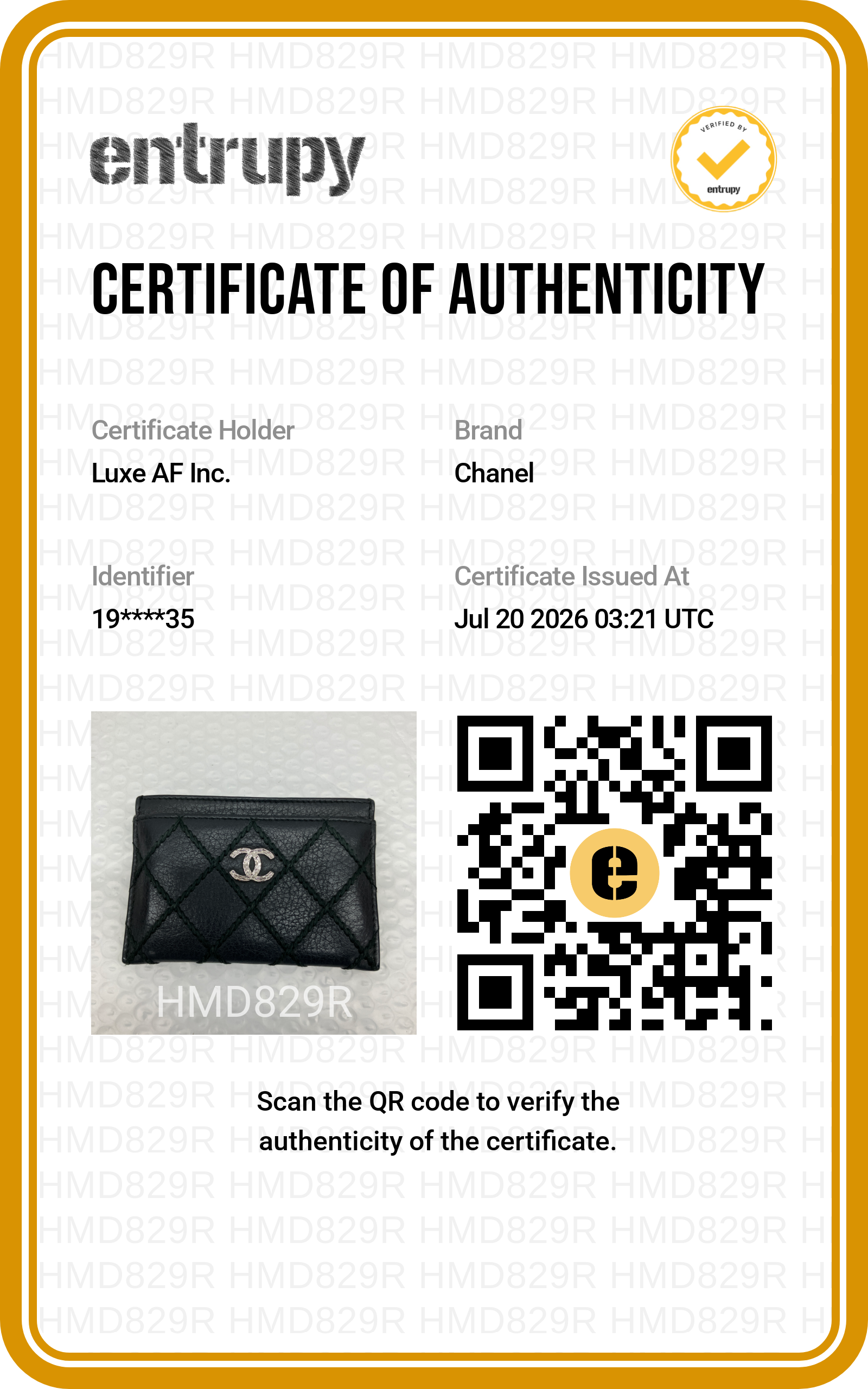 Chanel Black Quilted Leather Wallet(19***35) CC2603