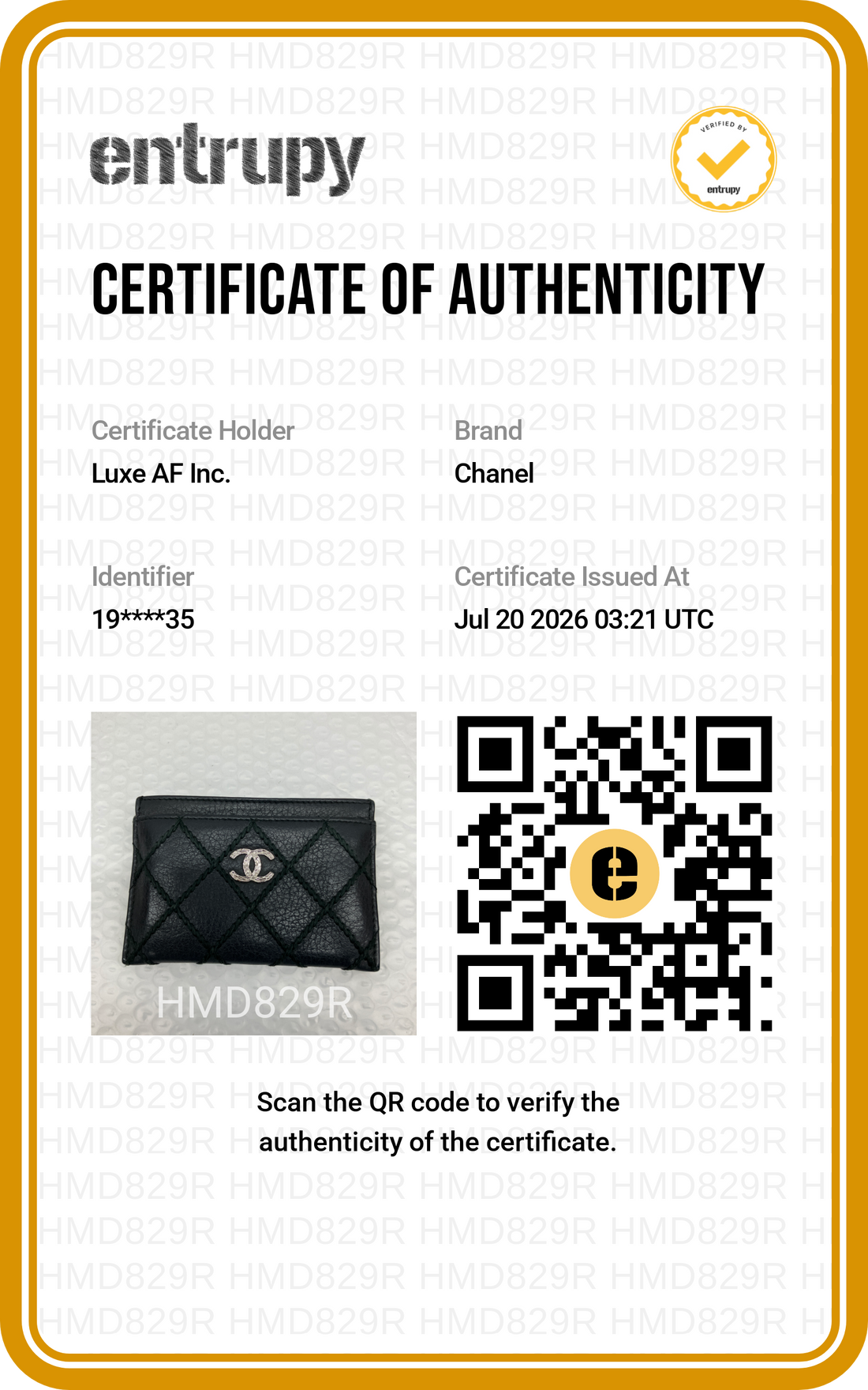 Chanel Black Quilted Leather Wallet(19***35) CC2603