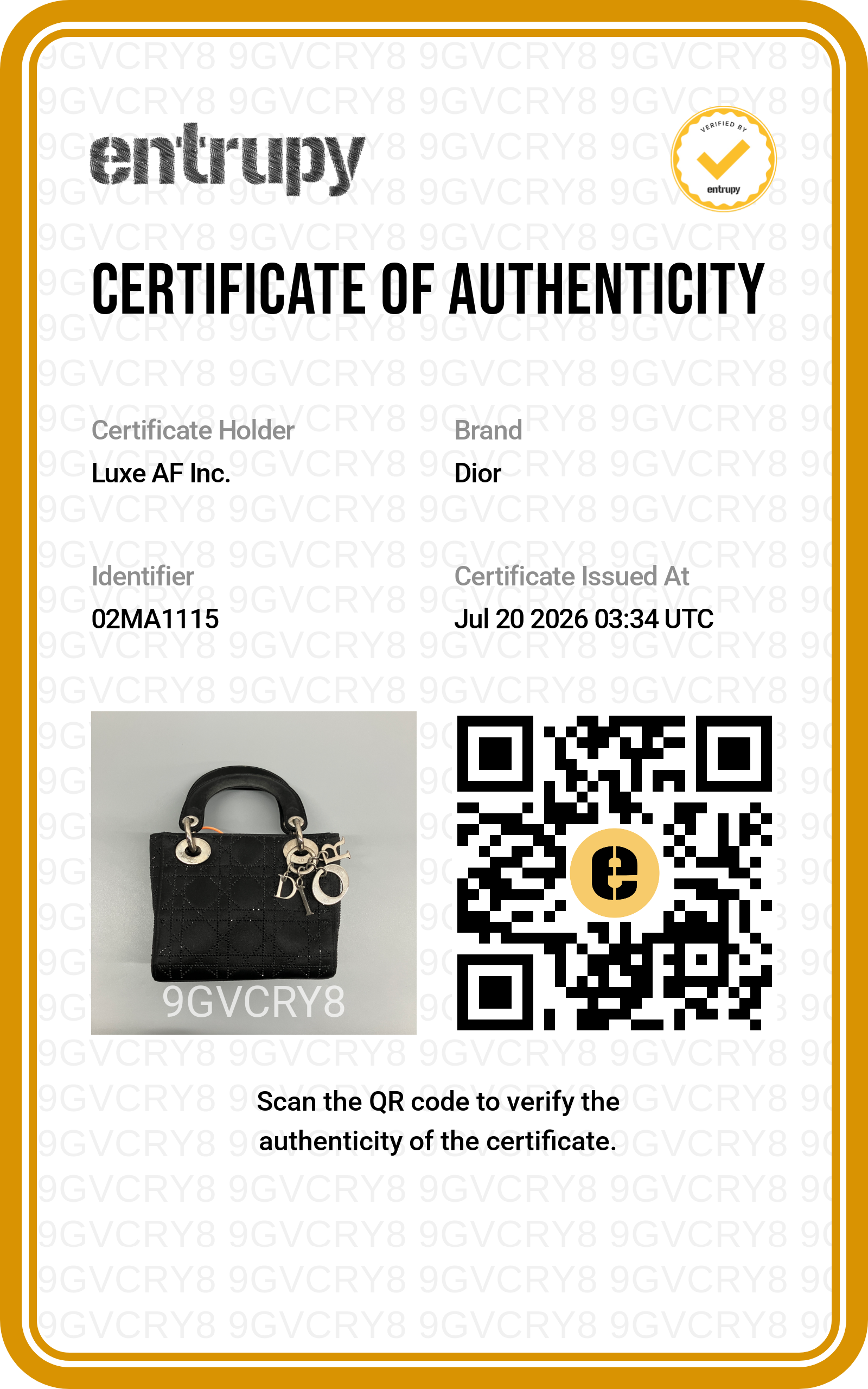 Christian Dior Lady Dior Black Cannage Leather Handle Bag DR951