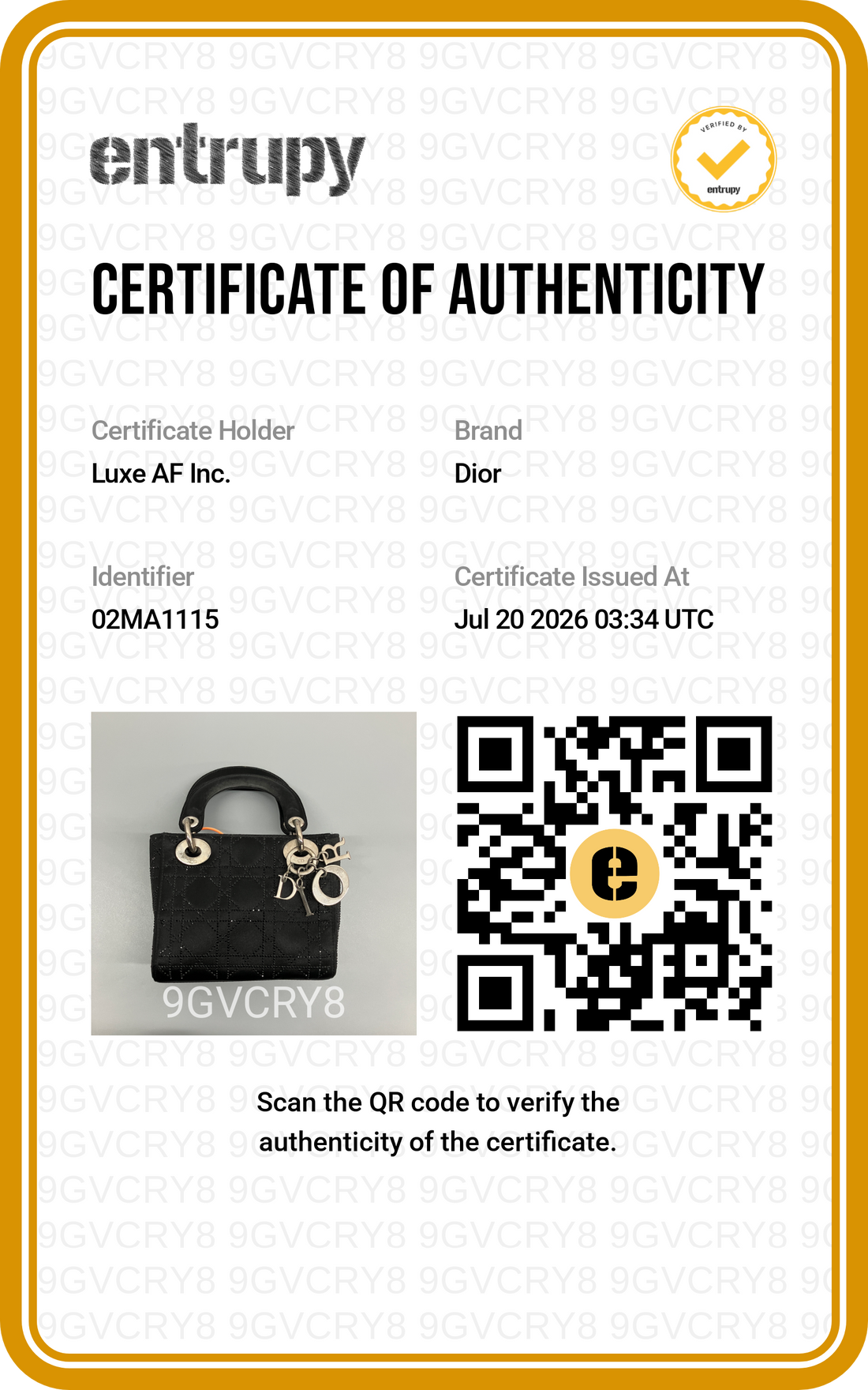 Christian Dior Lady Dior Black Cannage Leather Handle Bag DR951