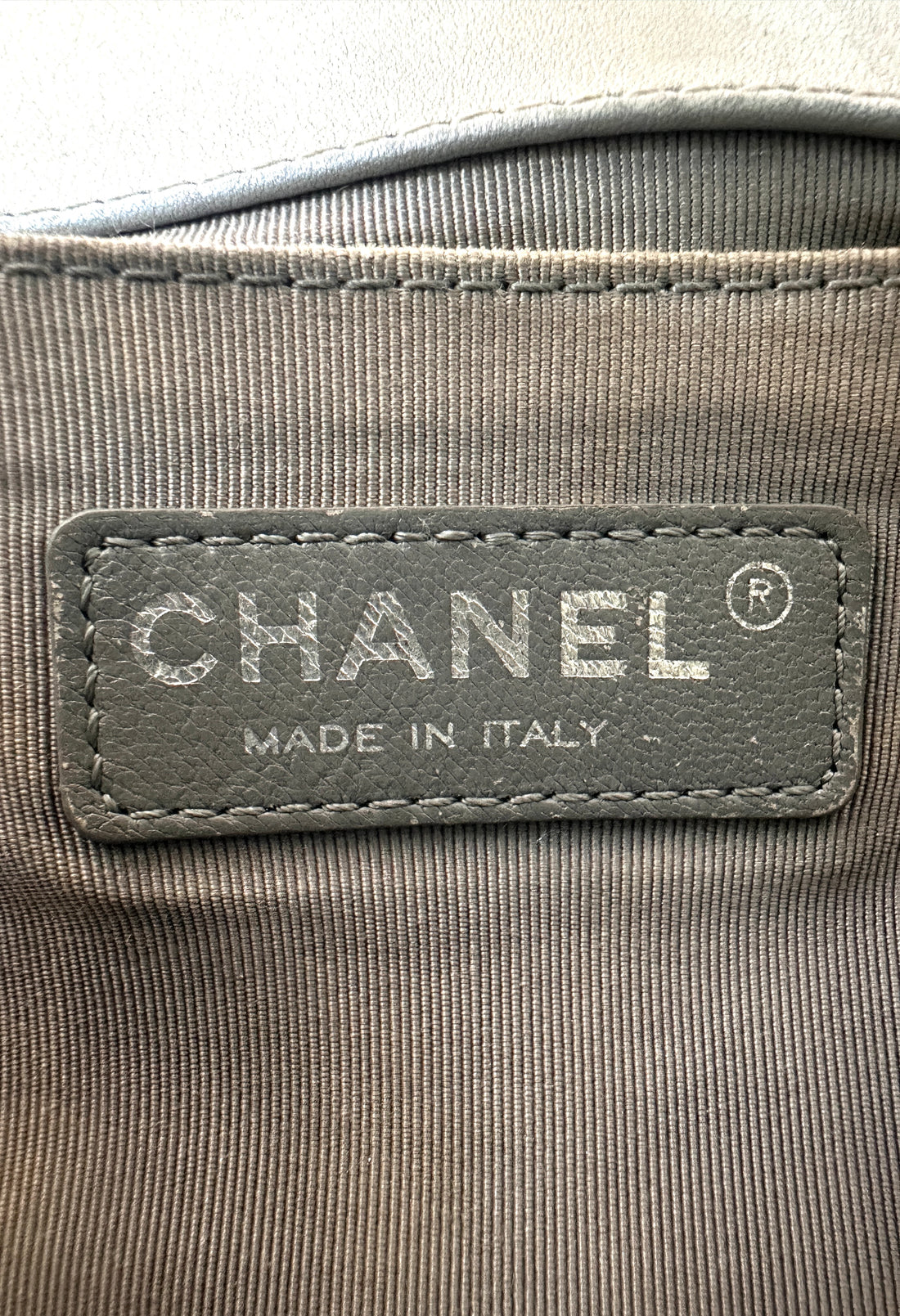 Chanel LeBoy Silver Quilted Leather Flap Bag With Silver Buckle(20***74) CC2616
