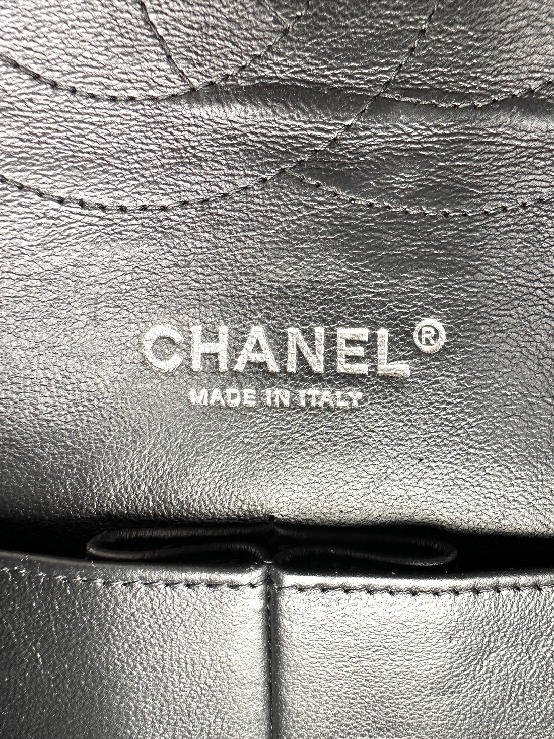 Chanel Classic Flap Black Quilted Patent Leather Jumbo Shoulder Bag(15***73) CC2619