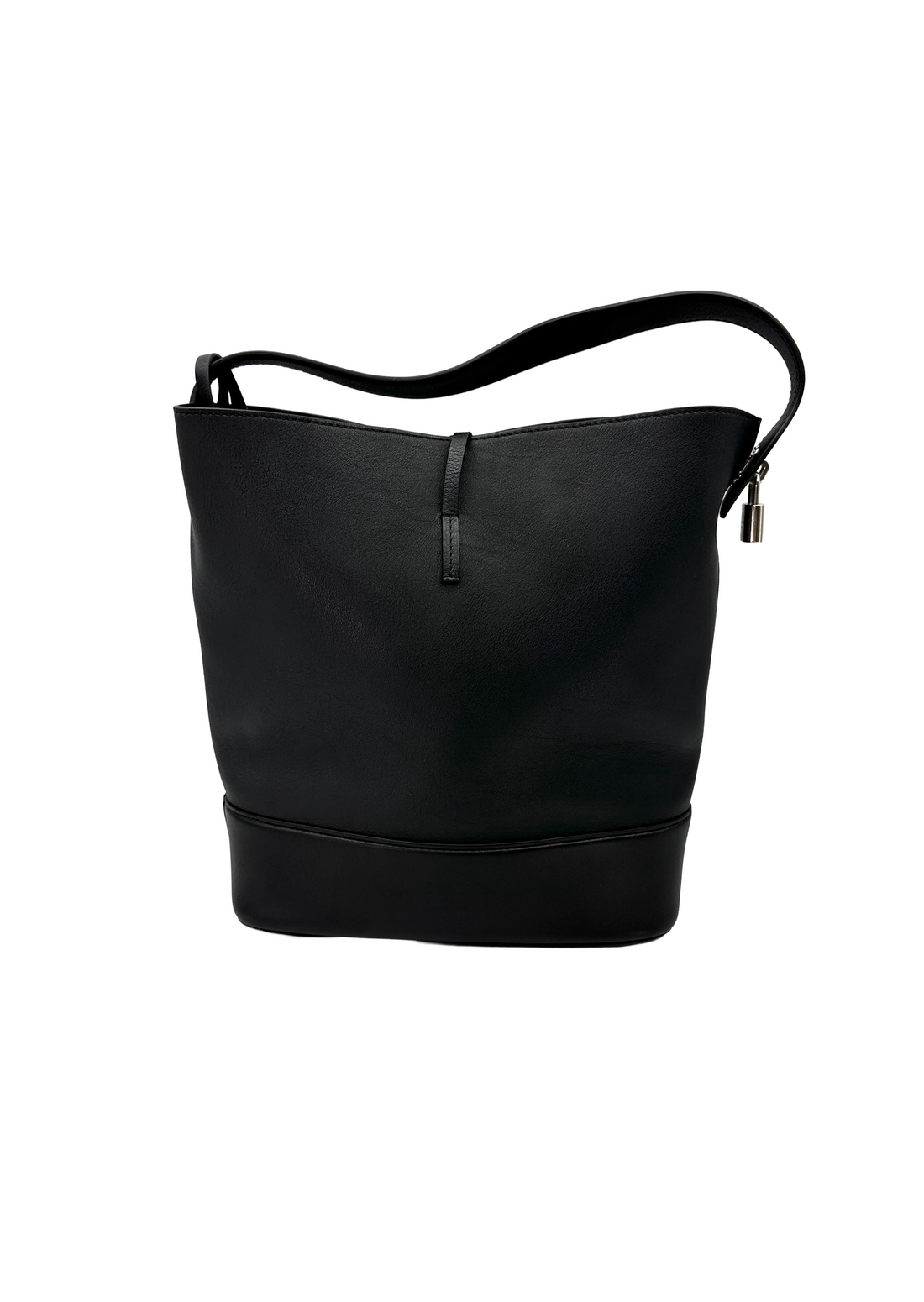 Louis Vuitton NN14 Black Leather Bucket Bag LV3393