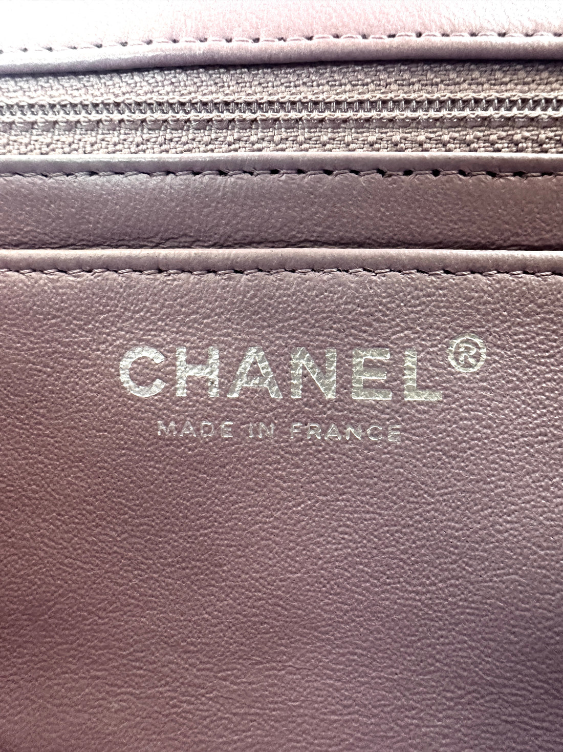 Chanel Classic Flap Purple Quilted Leather Mini Shoulder Bag(16***99) IRIS280