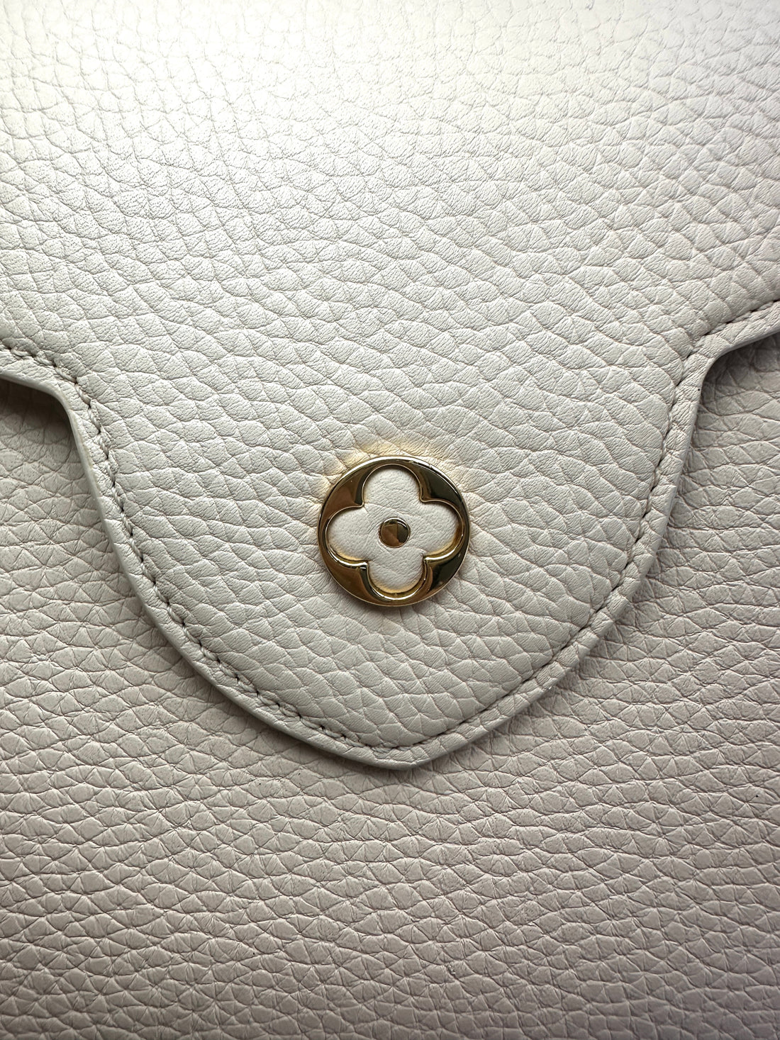 Louis Vuitton Capucines Beige Taurillon Leather Handle Bag LV3396