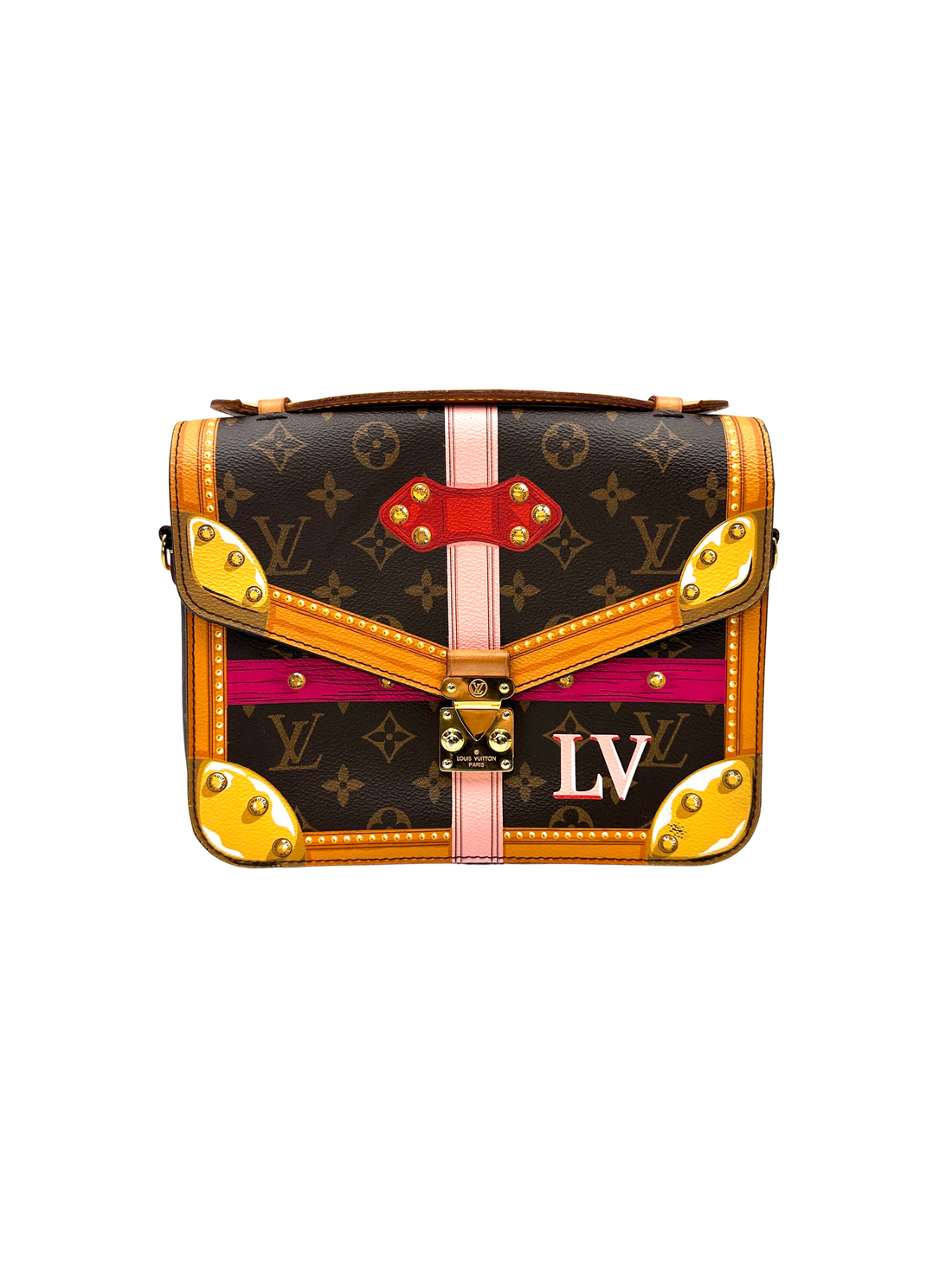 Louis Vuitton Monogram Canvas Summer Trunk Pochette Metis LV3395