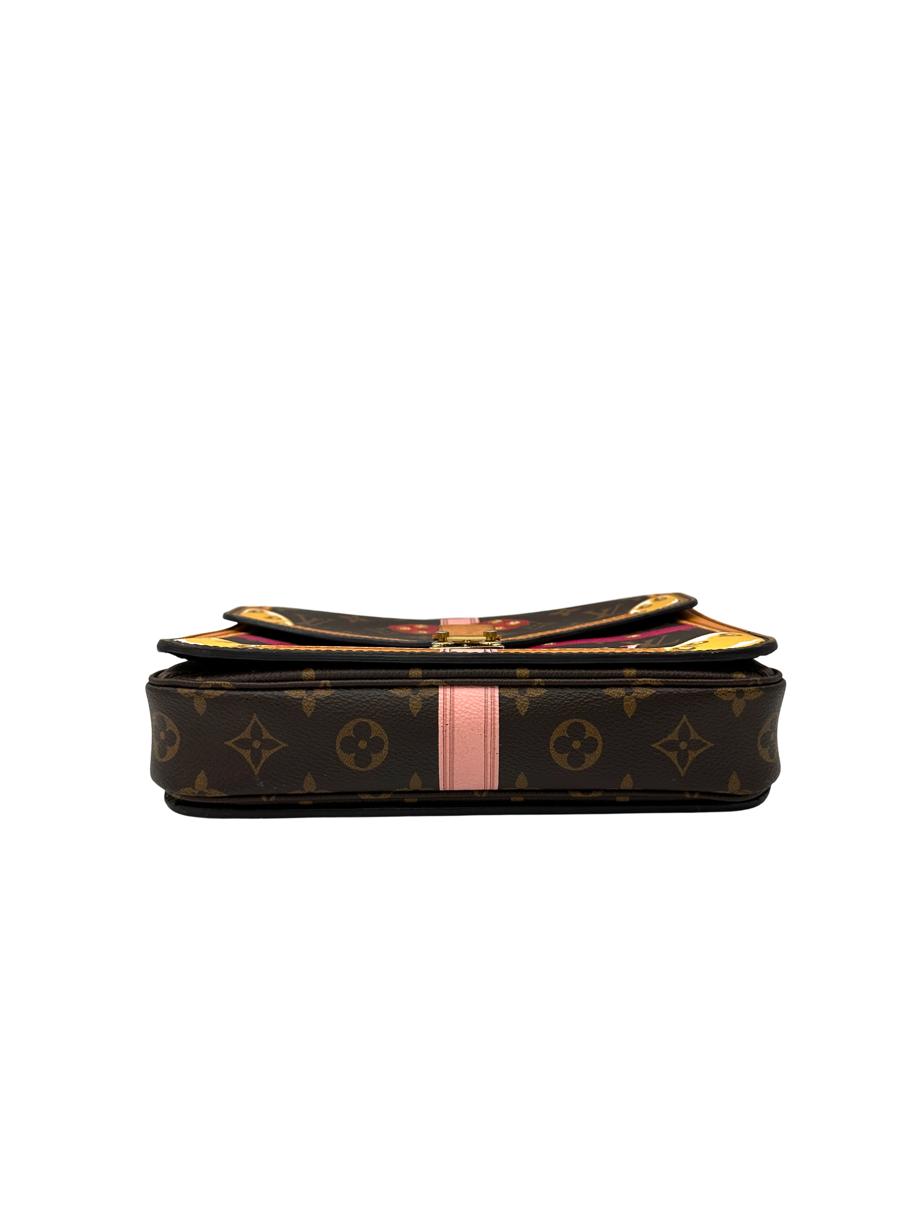 Louis Vuitton Monogram Canvas Summer Trunk Pochette Metis LV3395
