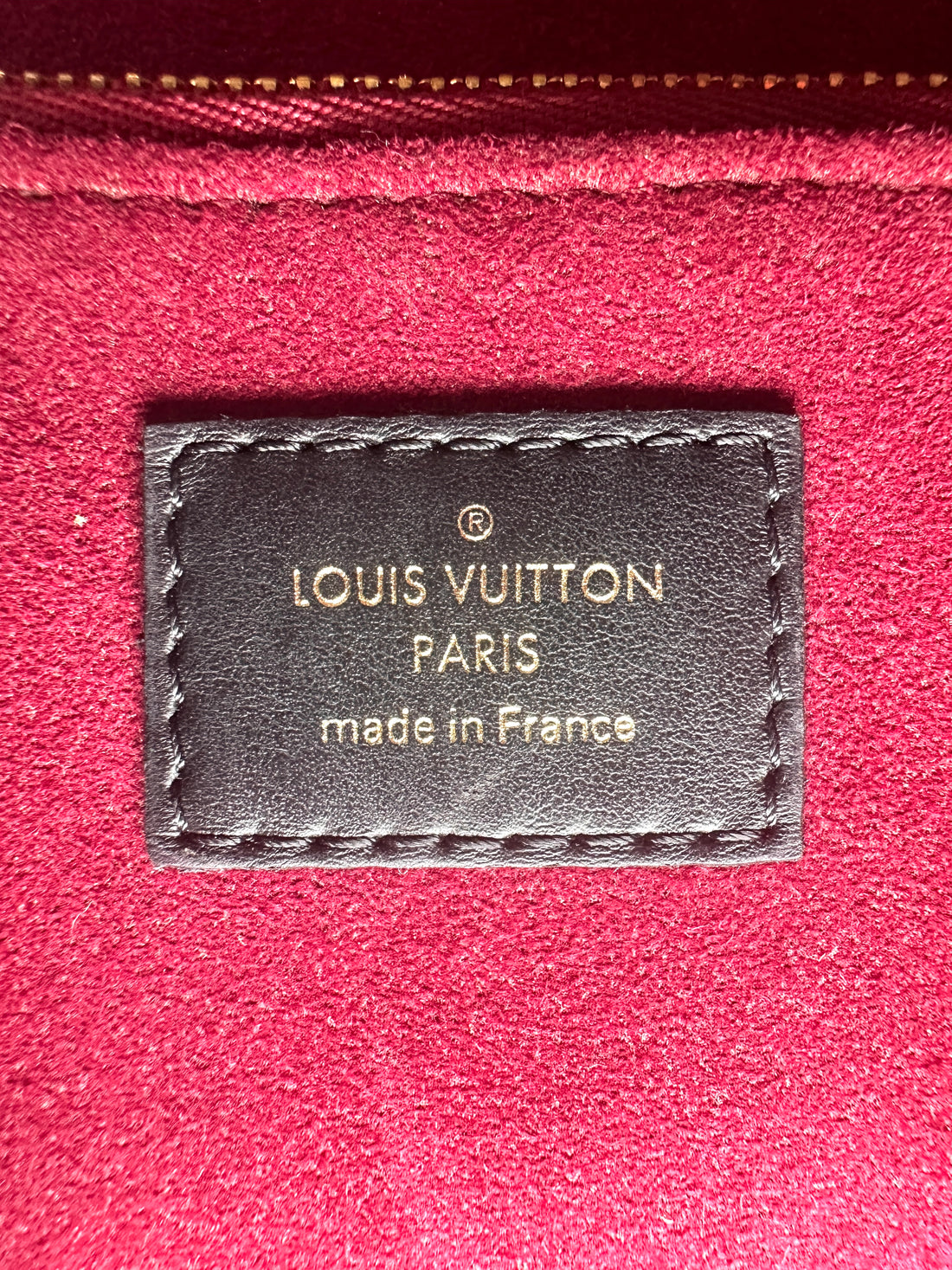 Louis Vuitton Passy Monogram Canvas Chain Shoulder Bag LV3397