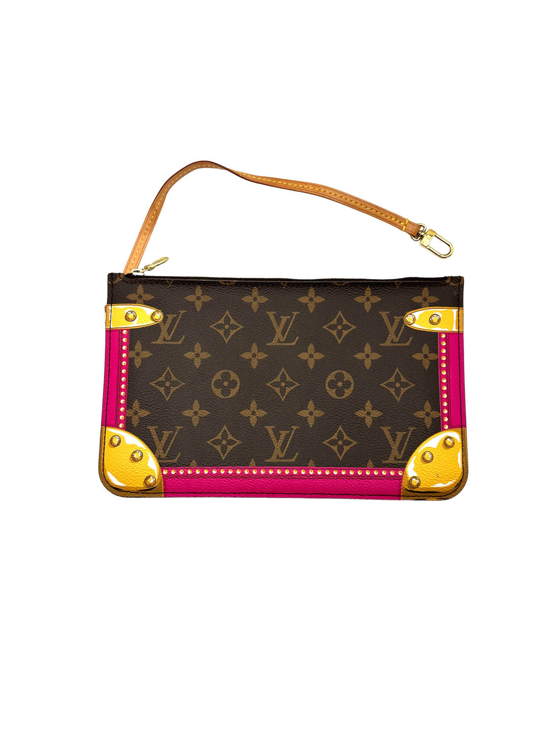 Louis Vuitton Neverfull MM Monogram Summer Trunks Handle Bag LV3402