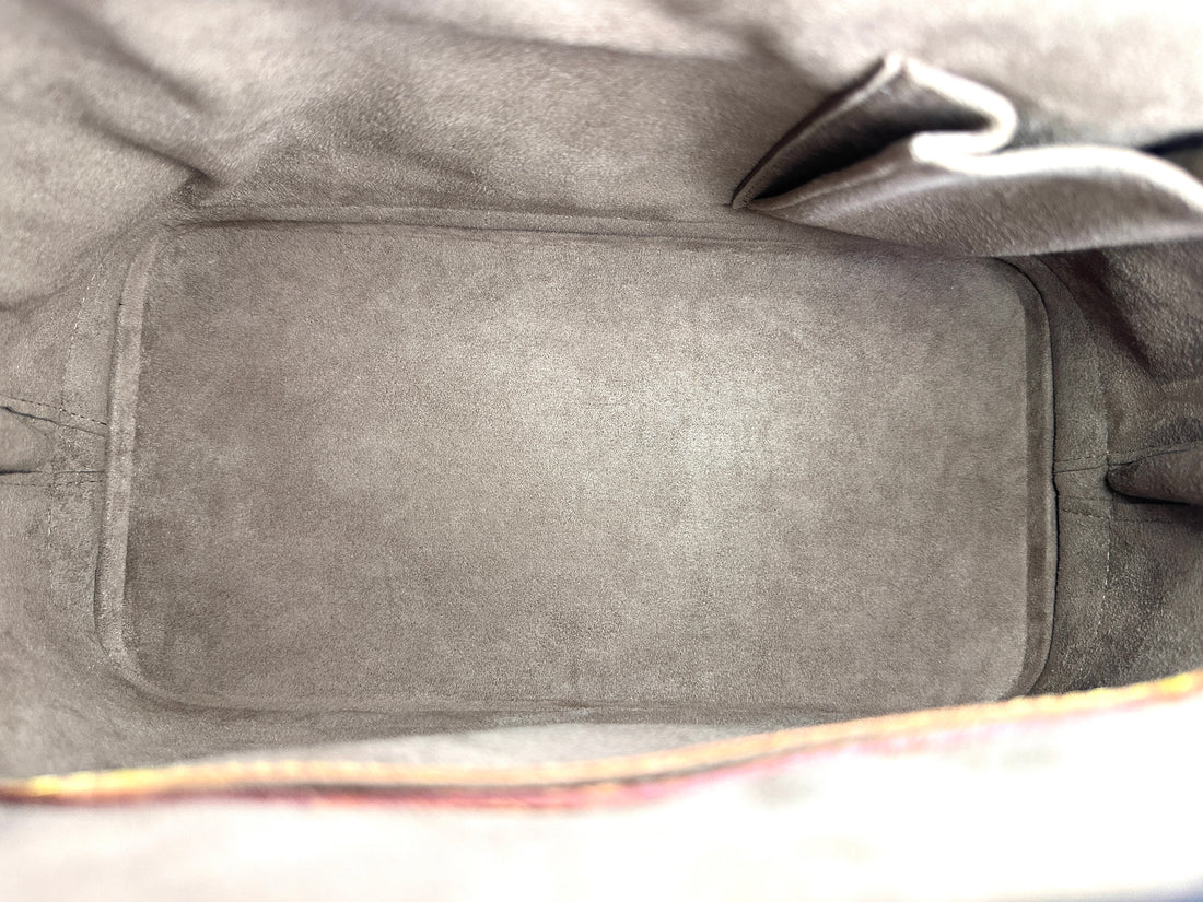 Louis Vuitton Alma Black Monogram Canvas Handle Bag LV3404