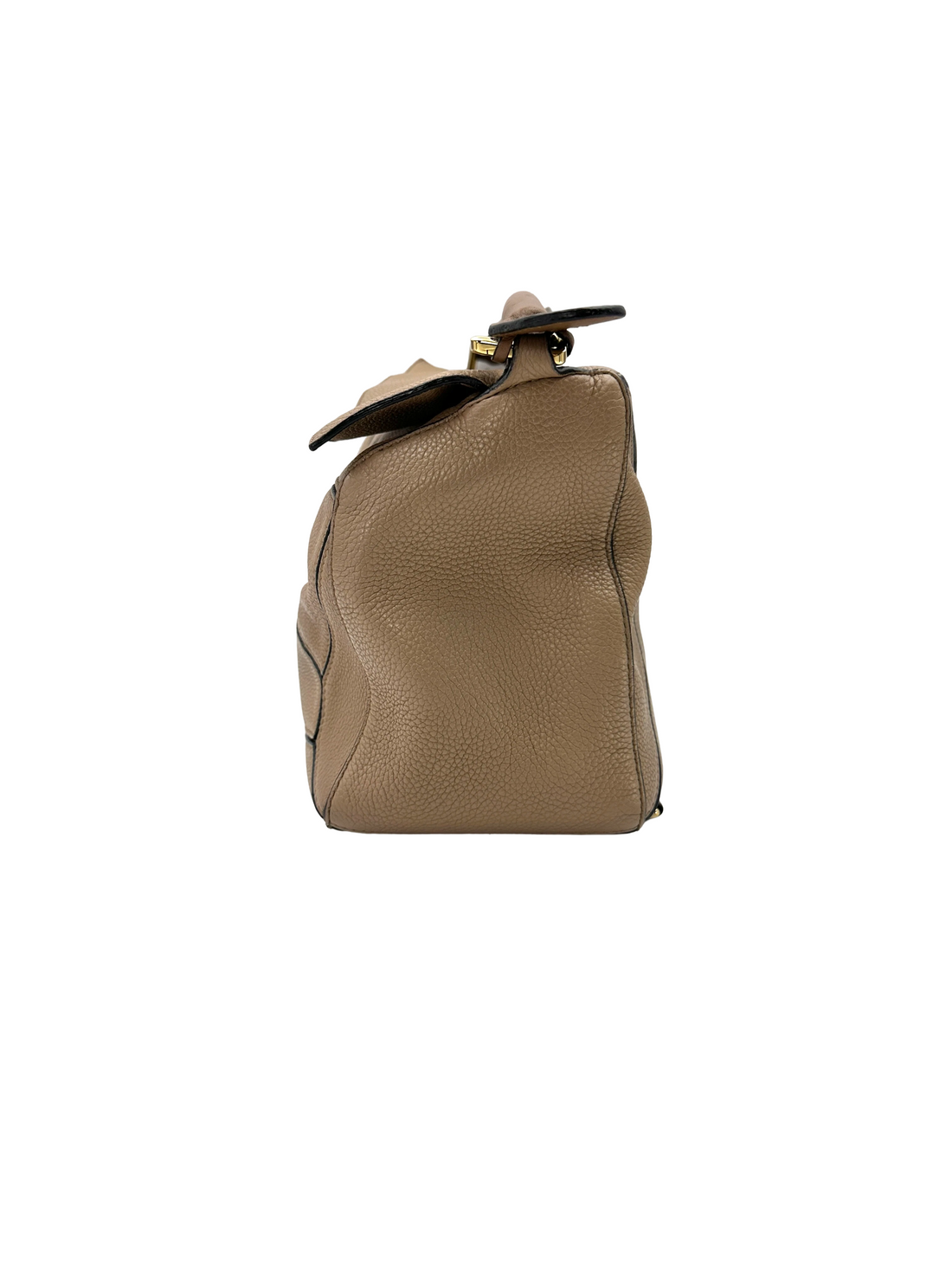 Loewe Puzzle Beige Leather Shoulder Bag LW105